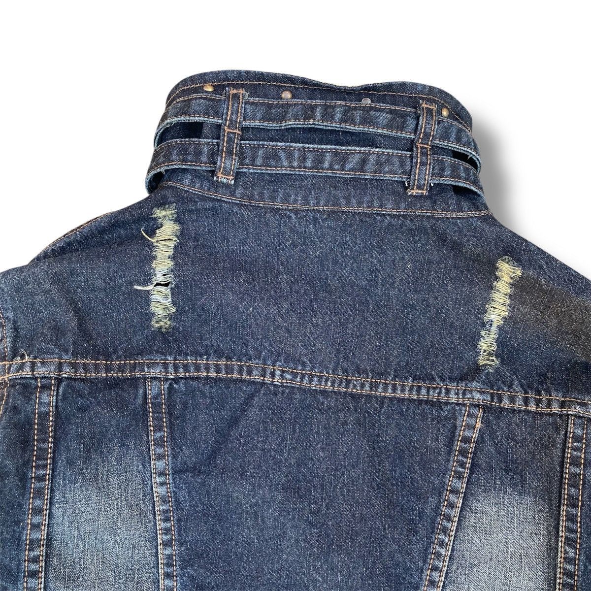 Seditionaries Vintage 90s In The Attic Homme Punk Style Denim Jacket. #F6 Size US XL / EU 56 / 4 - 7 Thumbnail