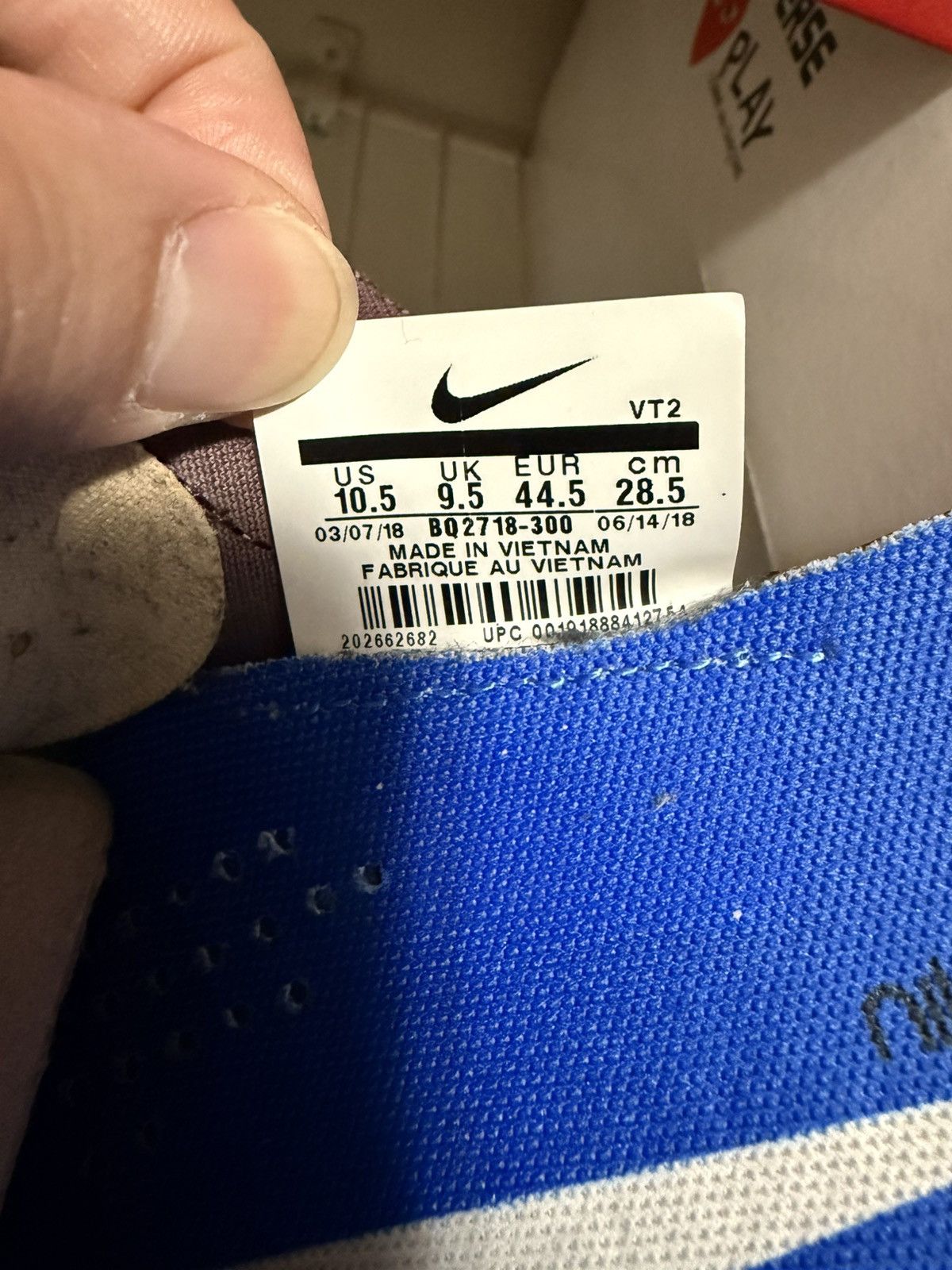 Nike × Undercover Nike x Undercover React “Mist Green” Size US 10.5 / EU 43-44 - 8 Thumbnail