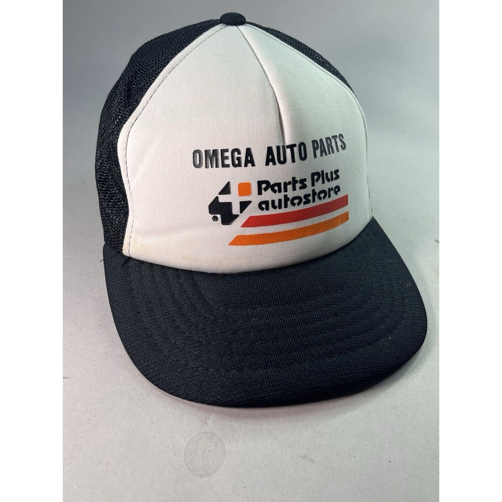 Yupong Omega Auto Parts Mesh Snap Back Foam Trucker Hat Cap Vintage Size ONE SIZE - 3 Thumbnail