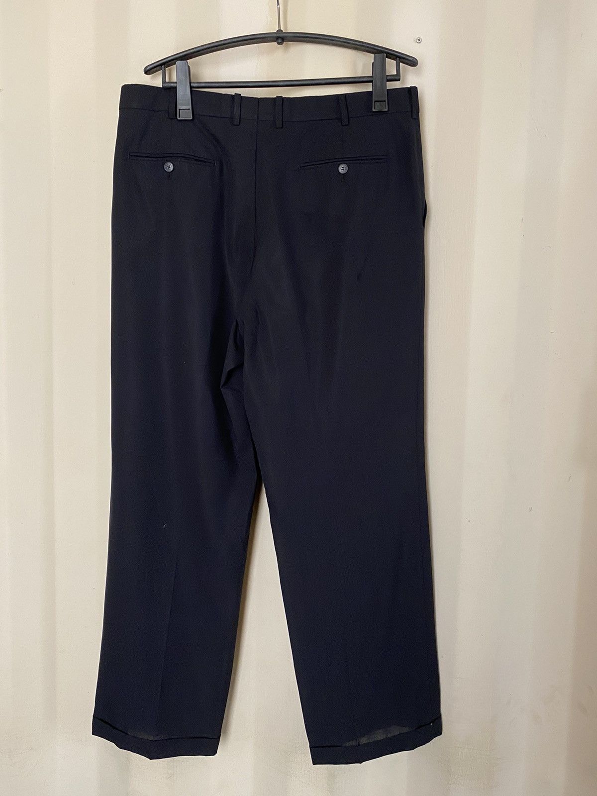 Yves Saint Laurent YVES SAINT LAURENT YSL Men Black Formal Trousers Pants Size US 37 - 7 Thumbnail