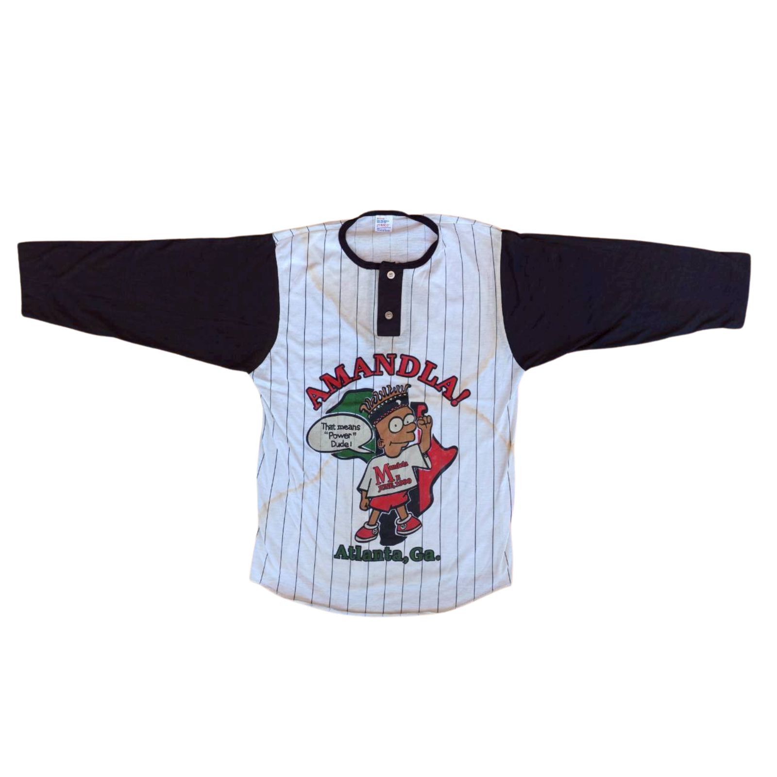 Other Bart Simpson Nelson Mandela Rare 1990 3/4 Long Sleeve #2 Size US S / EU 44-46 / 1 - 1 Thumbnail