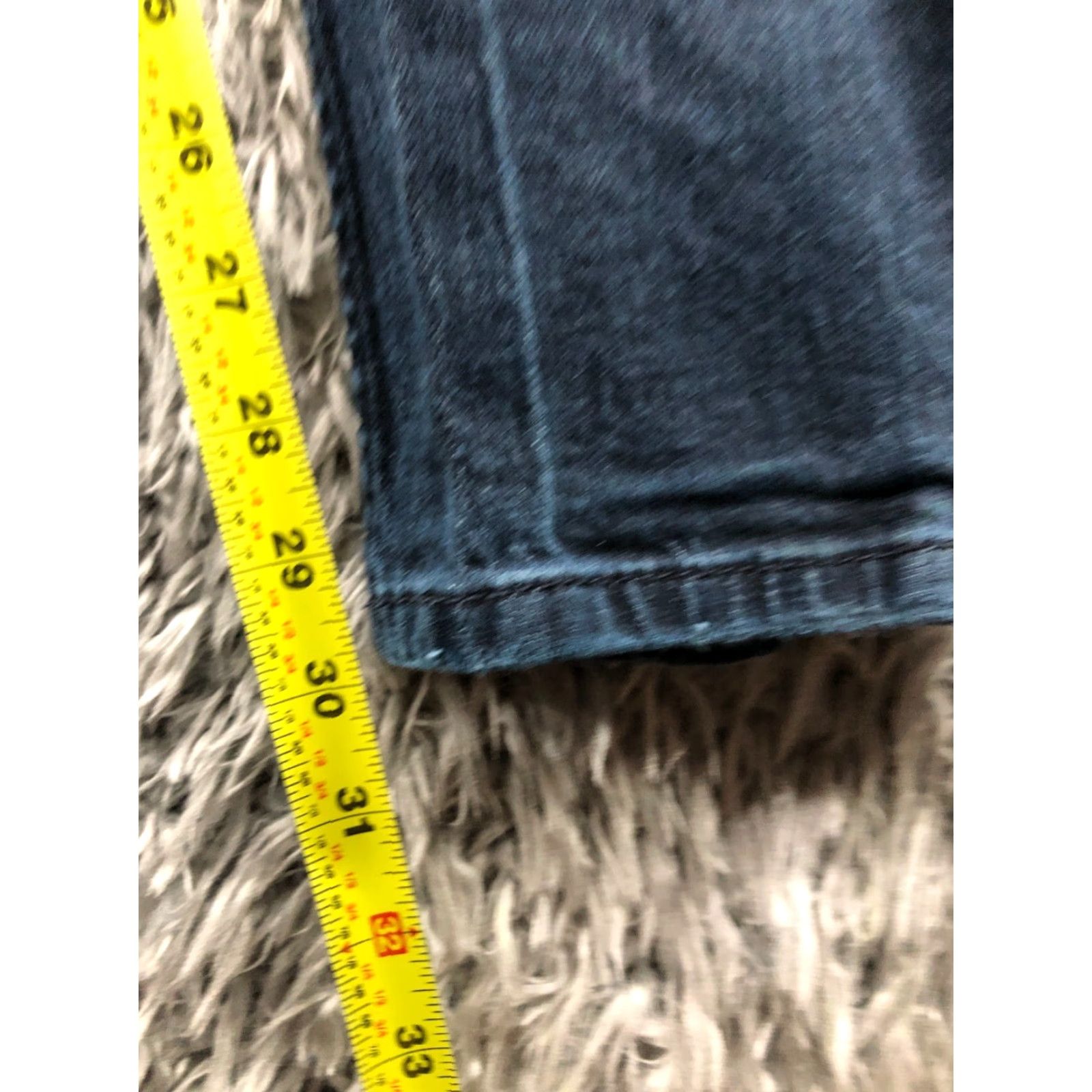 Vintage INC Denim Skinny Fit Jeans Mens 32x32 Mid Wash Blue Denim Jeans INC International Concepts Skinny Style Regular Fit 5-Pocket Blue Mens Size US 32 / EU 48 - 3 Thumbnail