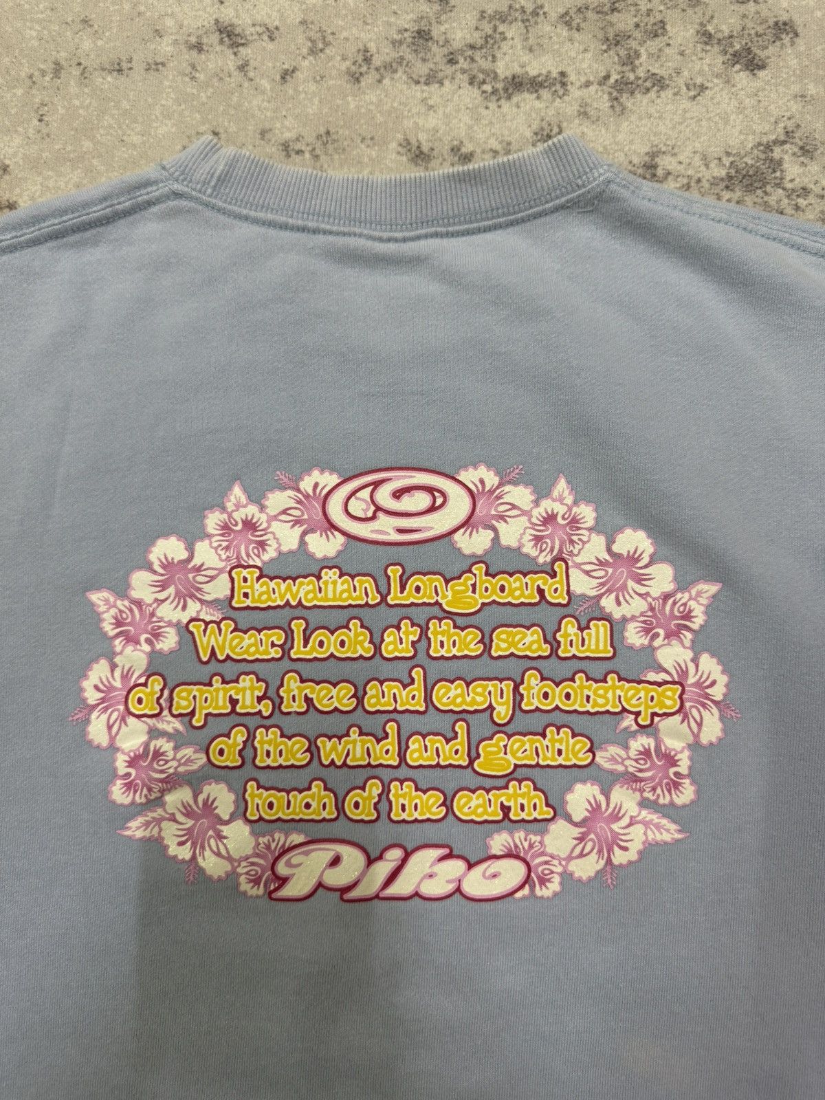 Vintage Vintage Piko Hawaiian Longboard Backhit Spellout Sweatshirt Size M / US 6-8 / IT 42-44 - 10 Thumbnail