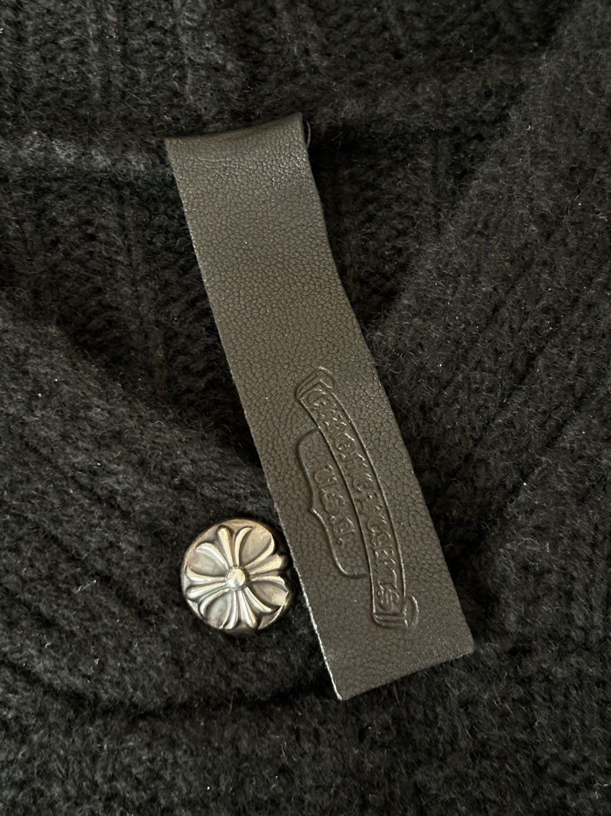 Chrome Hearts Chrome hearts cross patches cashmere sweater hoodie Size US S / EU 44-46 / 1 - 3 Thumbnail