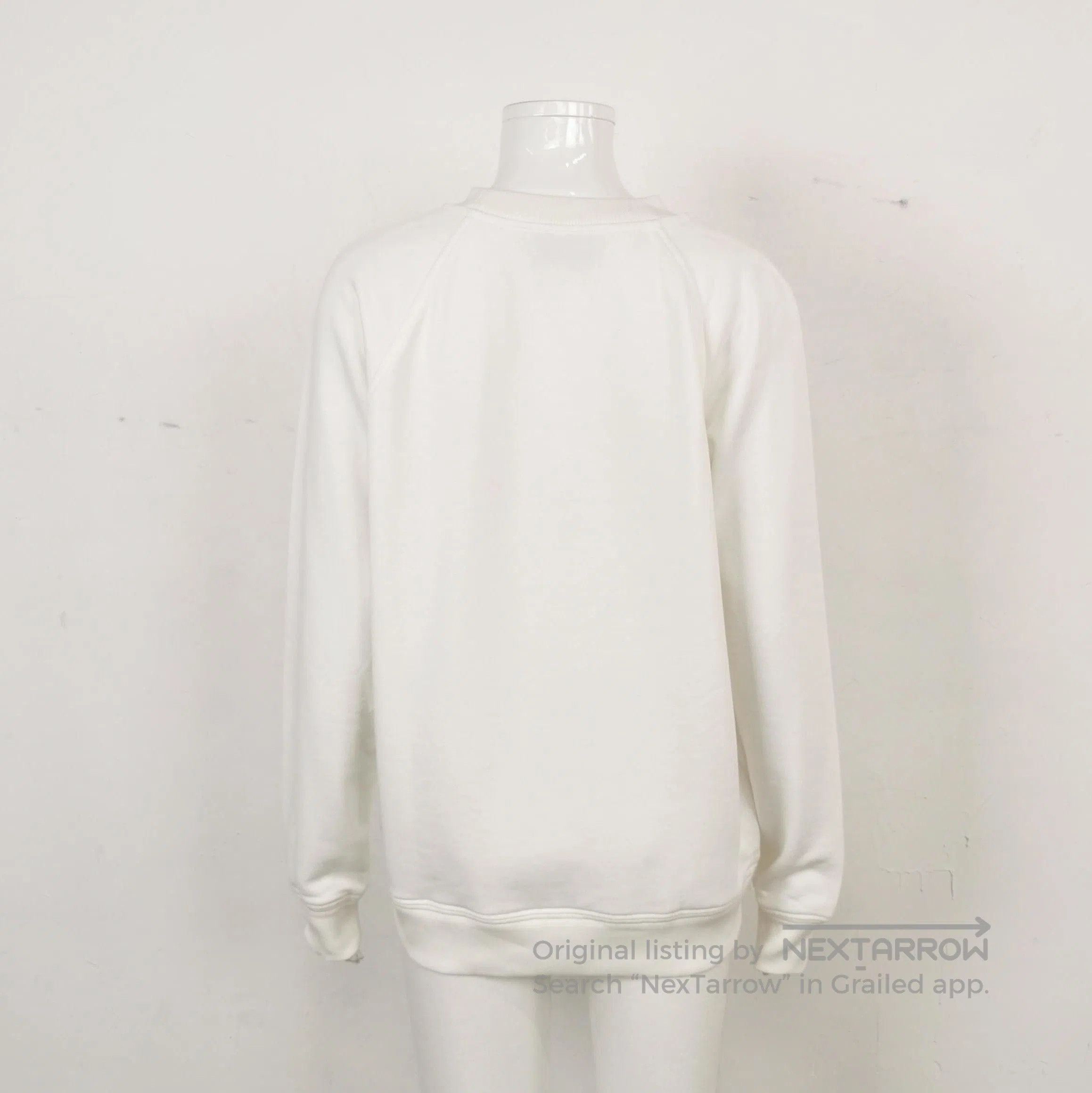 Prada Cotton Logo Sweatshirt in Size S .