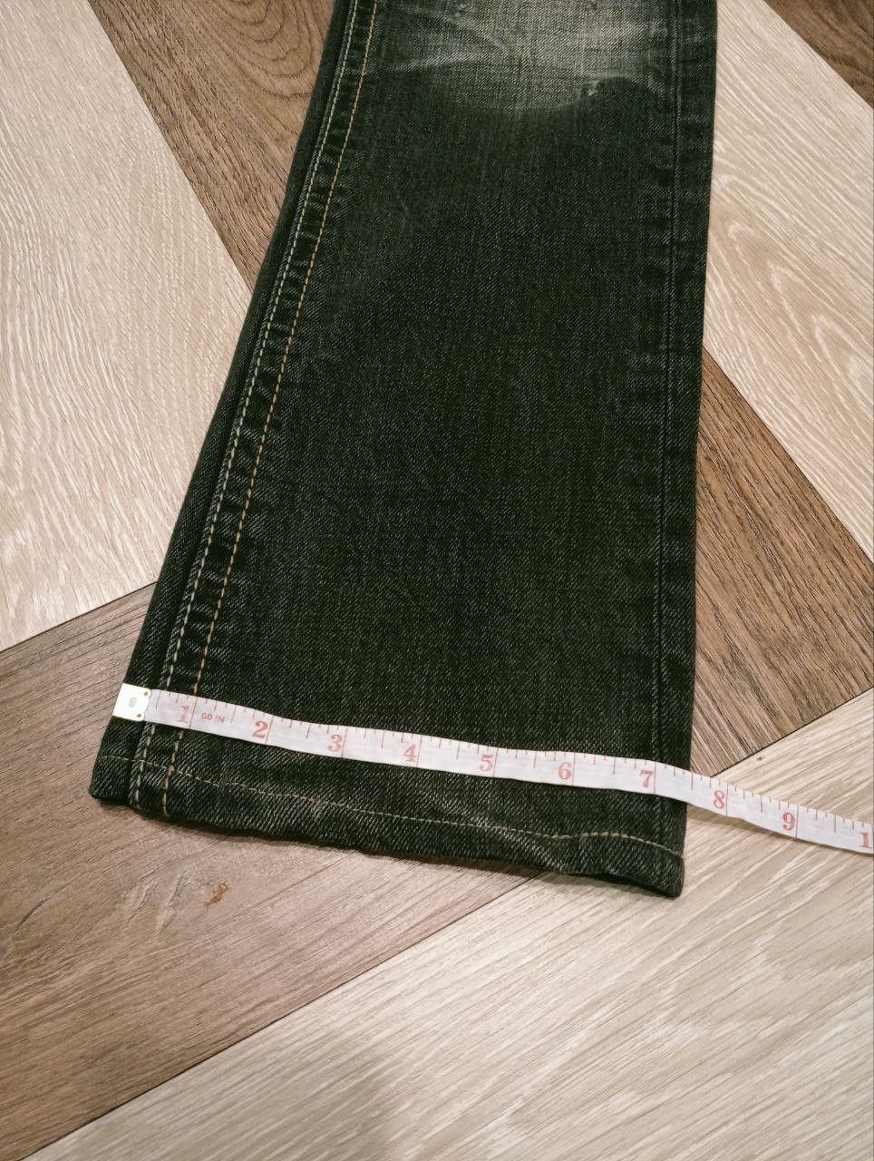If Six Was Nine TRIM JAPAN DISTRESSED JEANS Size US 30 / EU 46 - 14 Thumbnail