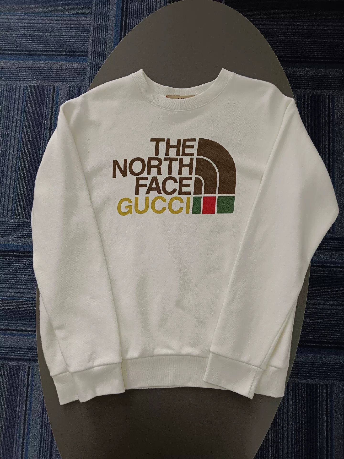 Gucci gucci x the north face white sweatshirt Size US S / EU 44-46 / 1 - 1 Thumbnail
