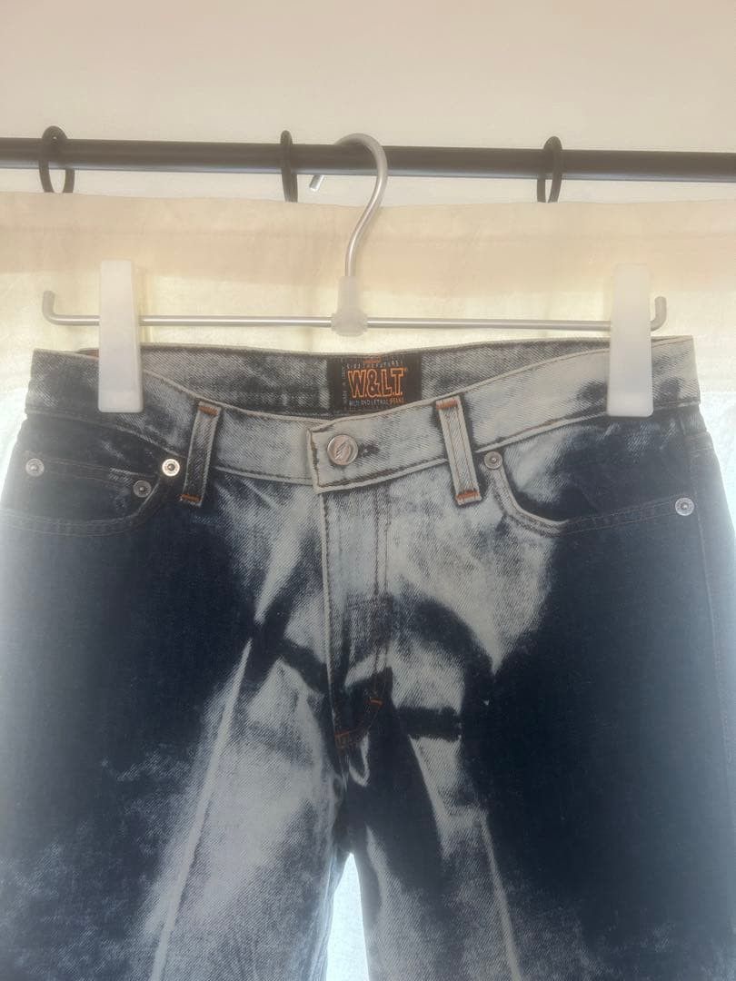 W&LT W&LT x Walter Van Beirendonck Bleached Denim Pants 28 Size US 28 / EU 44 - 3 Thumbnail