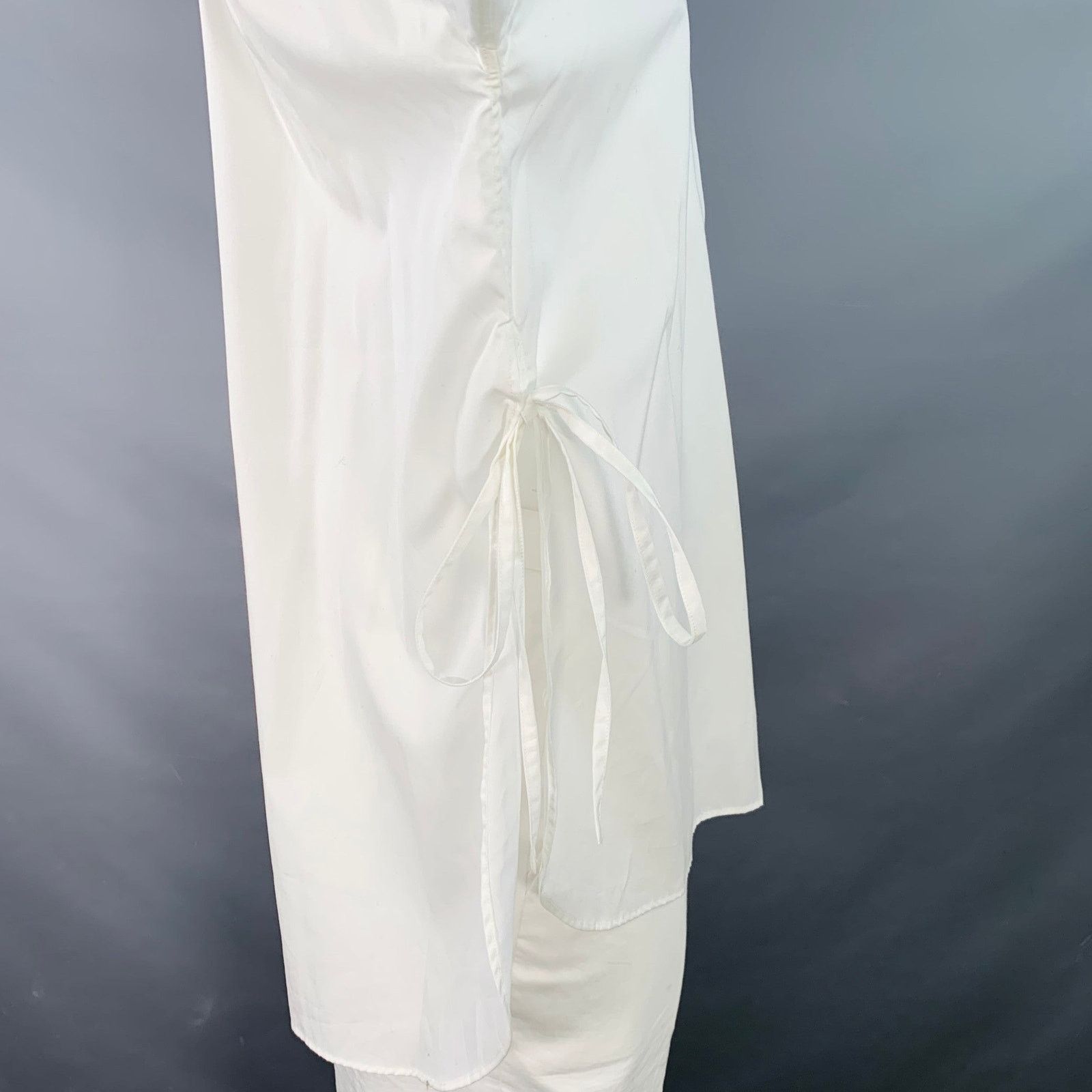 Other TOIROINIER Cotton Curved Cutaway Side Ties Long Sleeve Shirt Size US XL / EU 56 / 4 - 3 Thumbnail