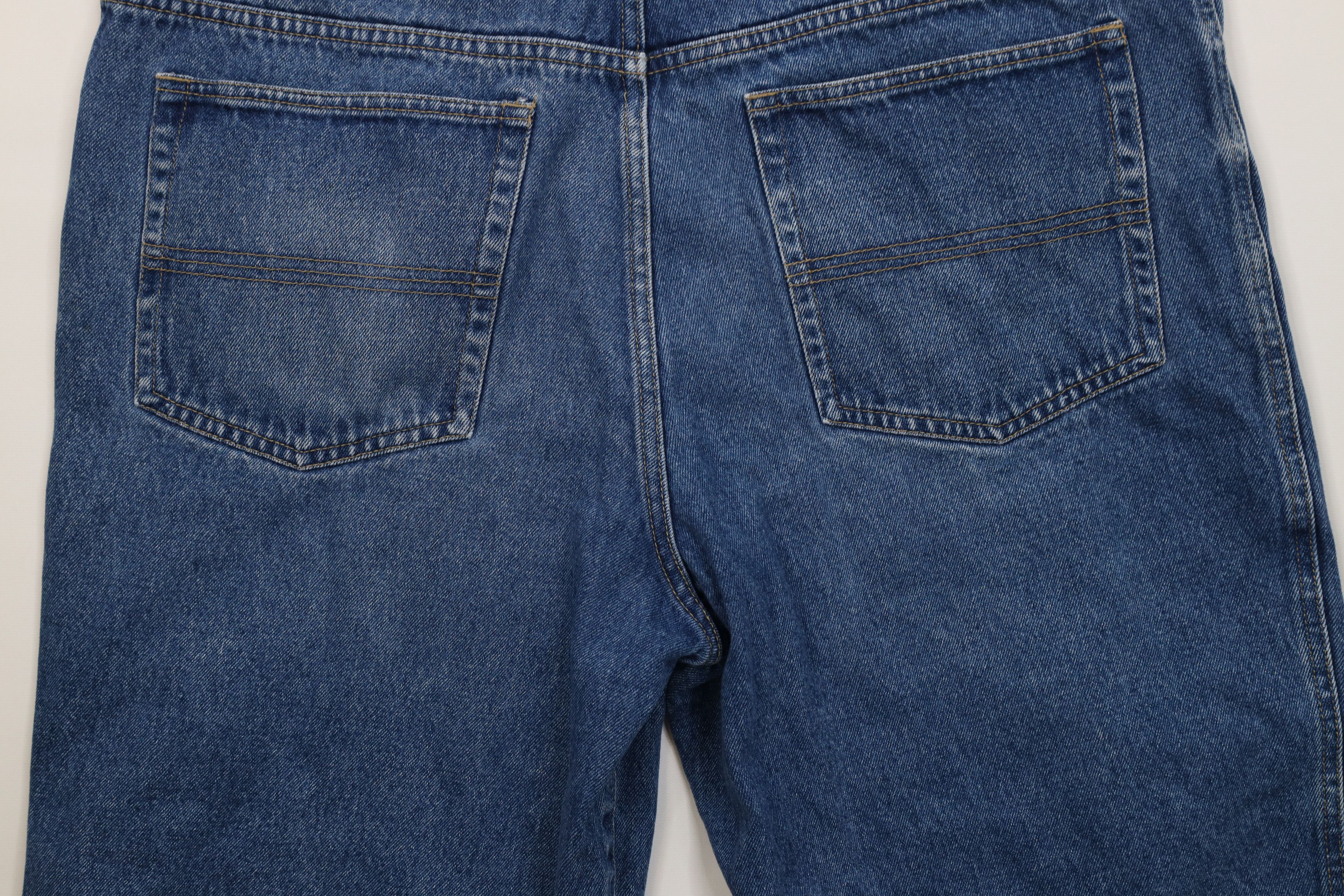 Vintage Vintage 90s Y2K Streetwear Fit Denim Jean Shorts Jorts Blue Size US 38 / EU 54 - 11 Thumbnail