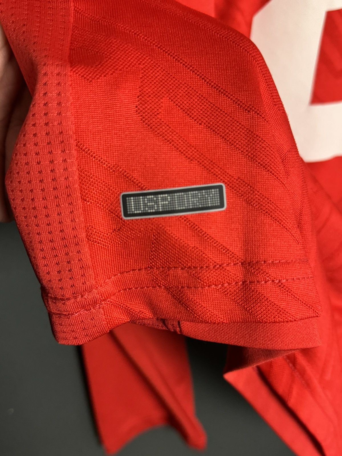 Puma Chile 12/14 Home Diaz Match Issue Football Long Sleeve Shirt Size US M / EU 48-50 / 2 - 6 Thumbnail