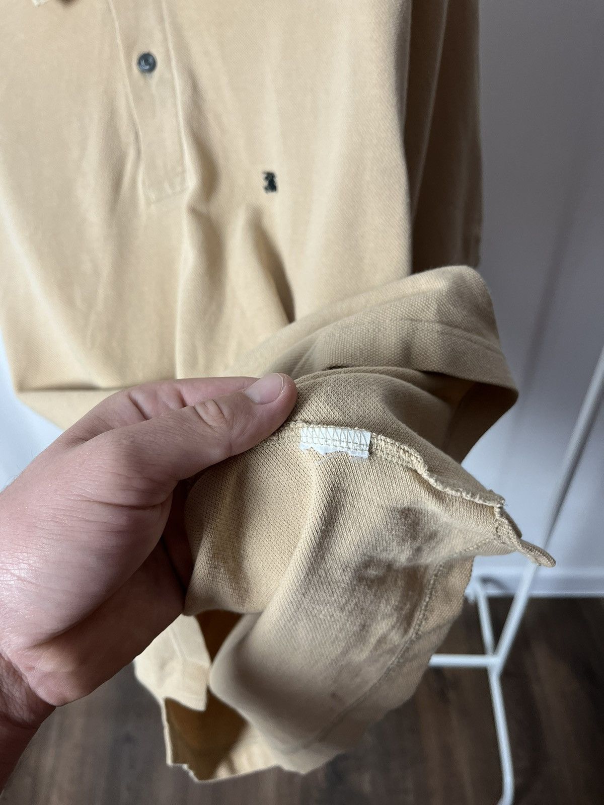 Burberry × Vintage Burberry polo shirt men vintage beige L vintage Size US XL / EU 56 / 4 - 5 Thumbnail