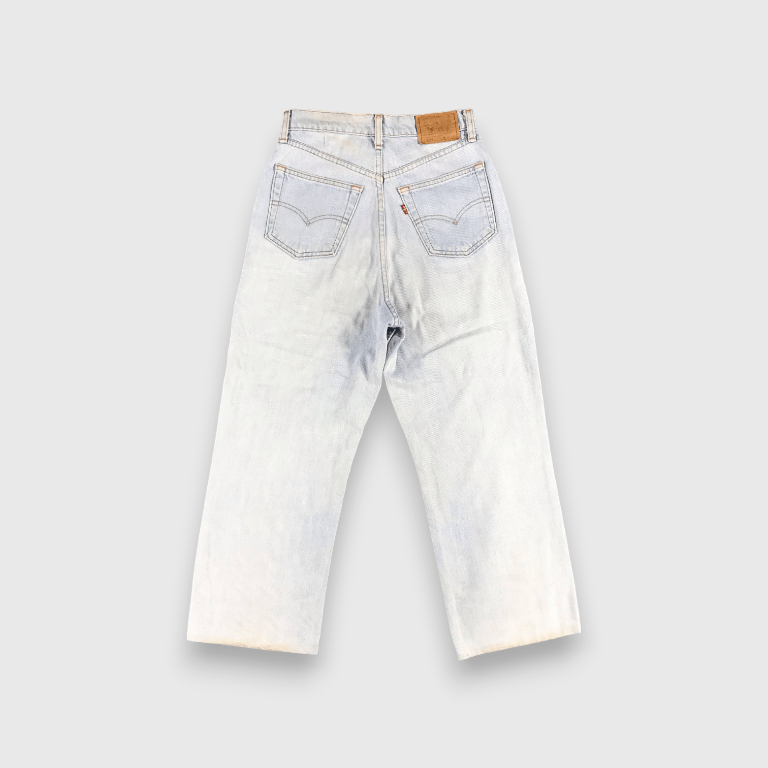 Levi's Vintage 90s Light Wash Levis 509 Jeans-J1888 Size US 27 - 2 Thumbnail