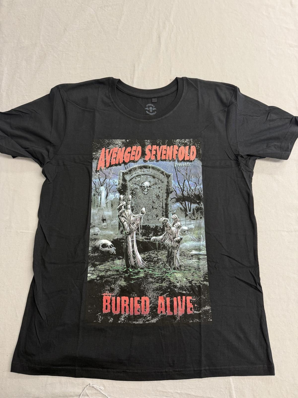 Other Avenged SevenFold Tour T-shirt Buried Alive 2012 Tour L Size US L / EU 52-54 / 3 - 1 Thumbnail