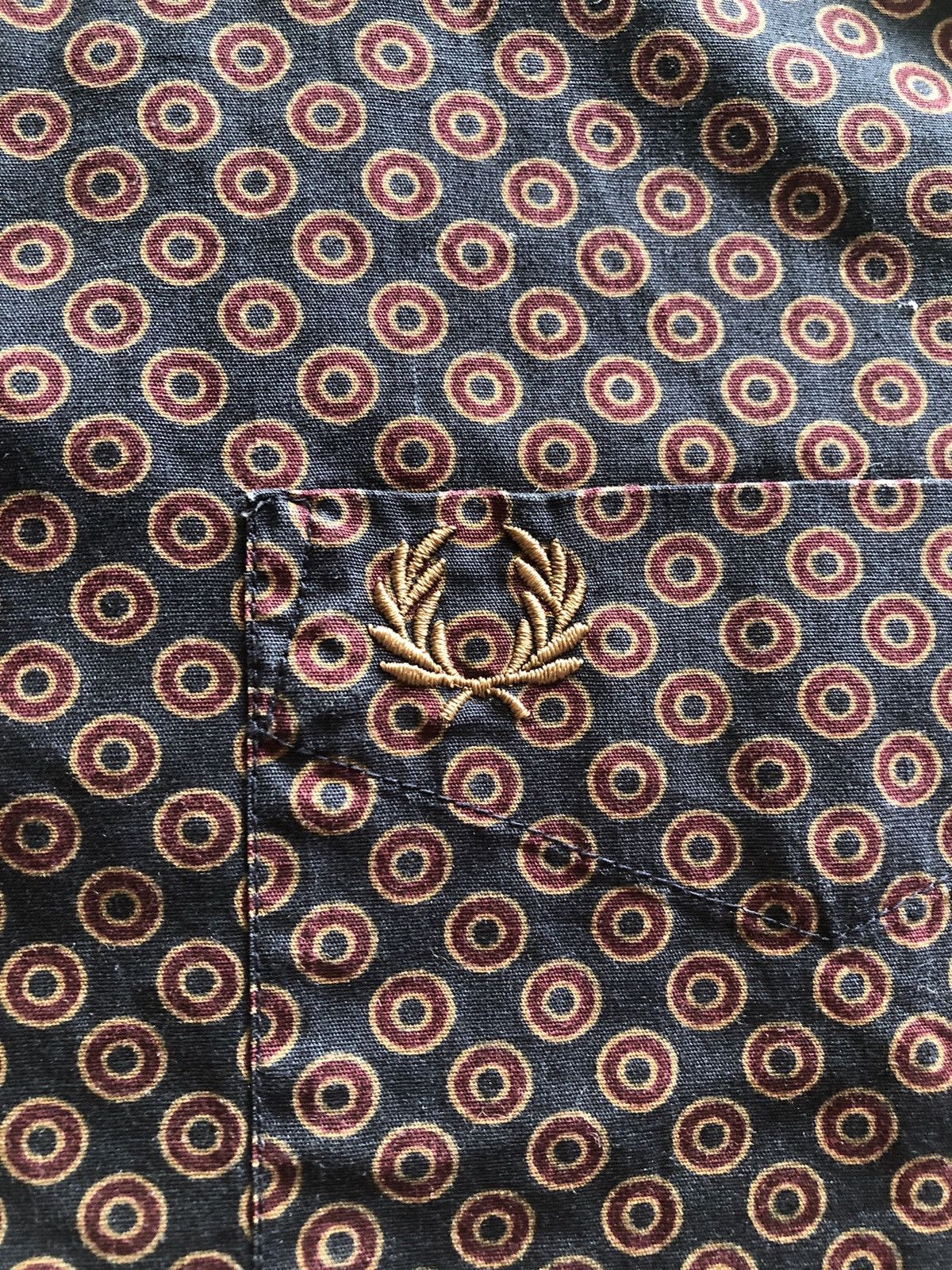 Fred Perry FRED PERRY SLIM FIT VINTAGE CLASSIC BUTTON UP SHIRT Size US L / EU 52-54 / 3 - 2 Thumbnail
