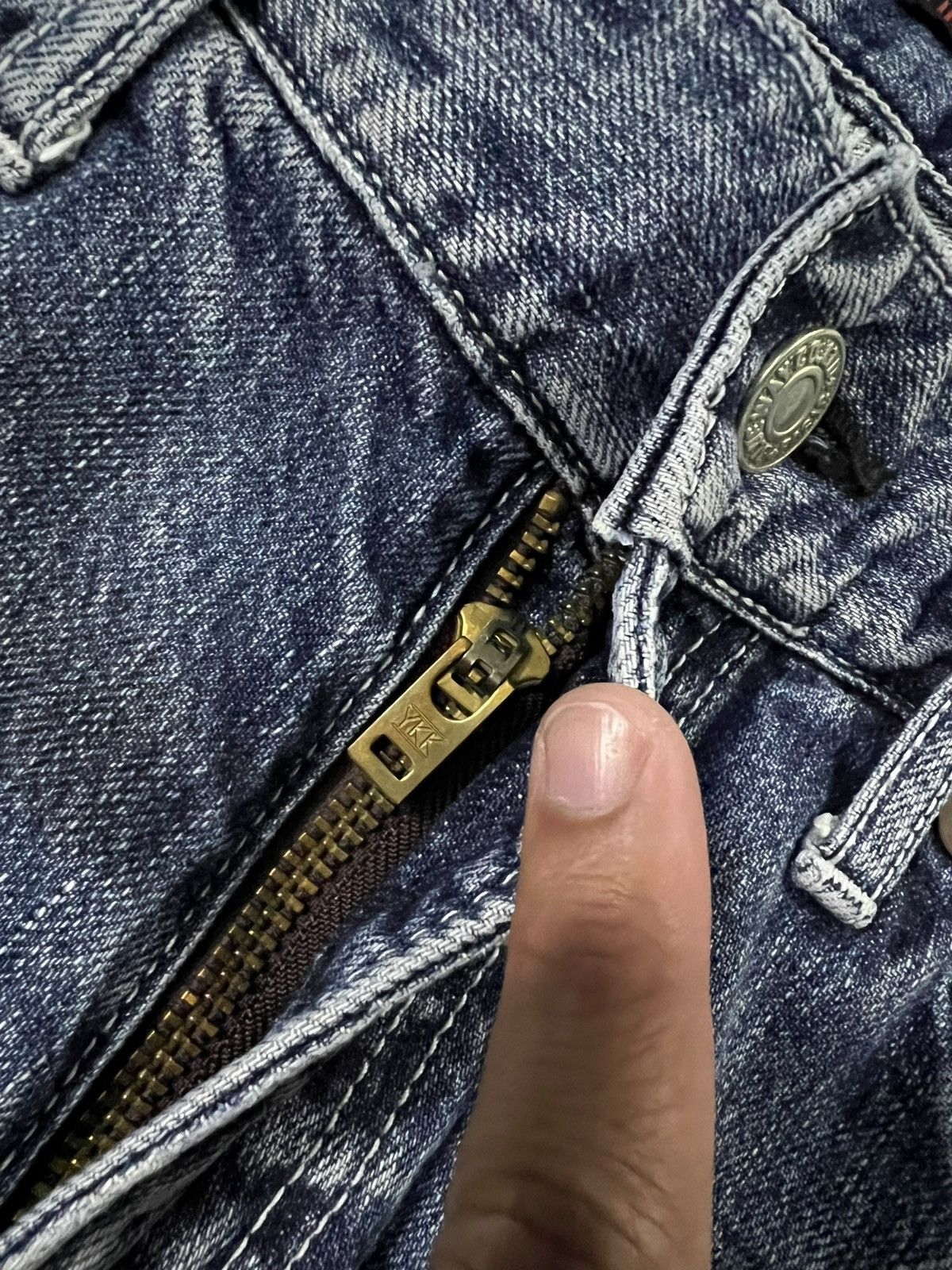 Japanese Brand 💥Flare💥Vintage Blue Way Faded Claw Jean Made In Nippon Size US 32 / EU 48 - 14 Thumbnail