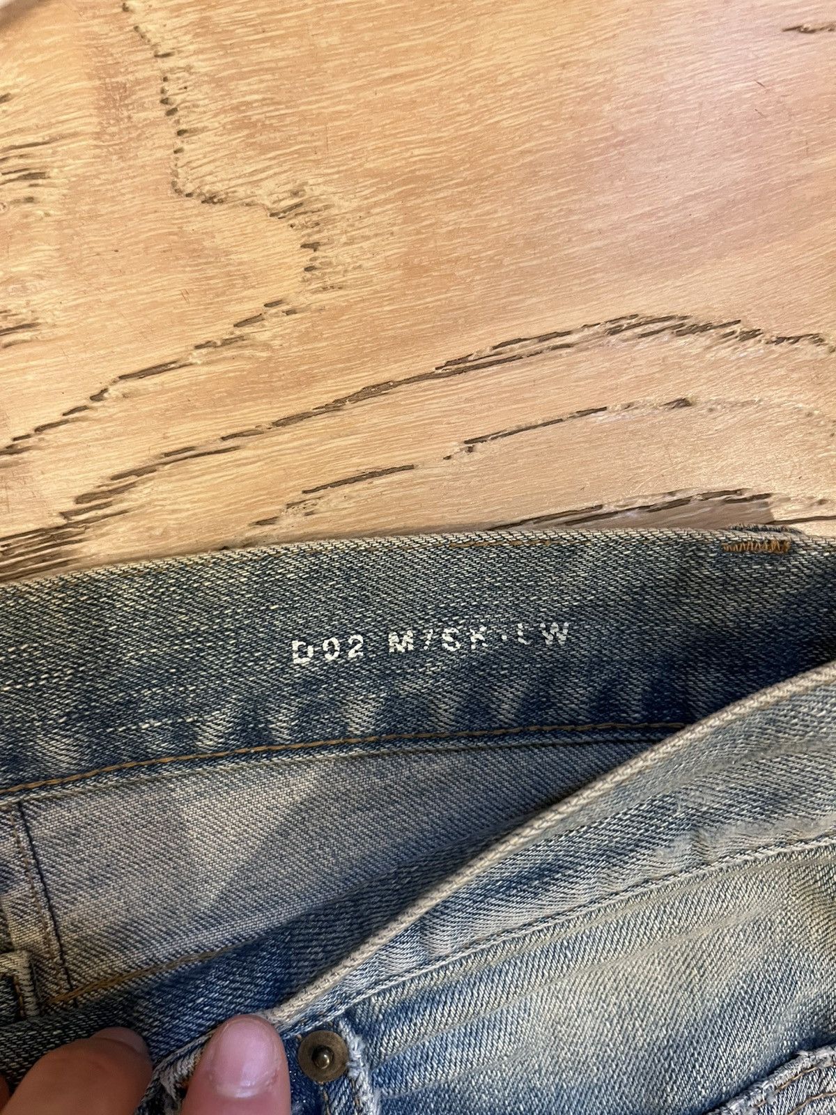 Saint Laurent Paris slp blue crash denim hedi slimane Size US 31 - 3 Thumbnail