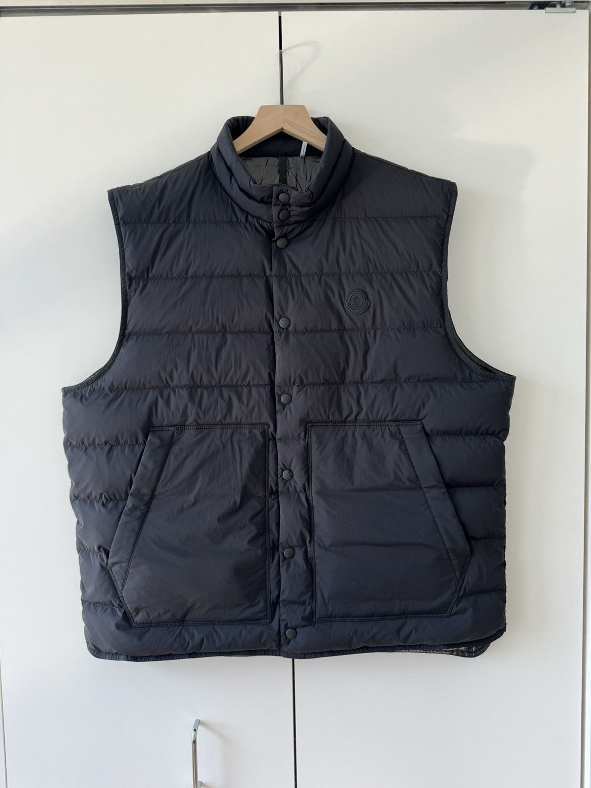 Moncler FINAL DROP Merak Quilted Shell Down Gilet Vest Black 7 Grailed