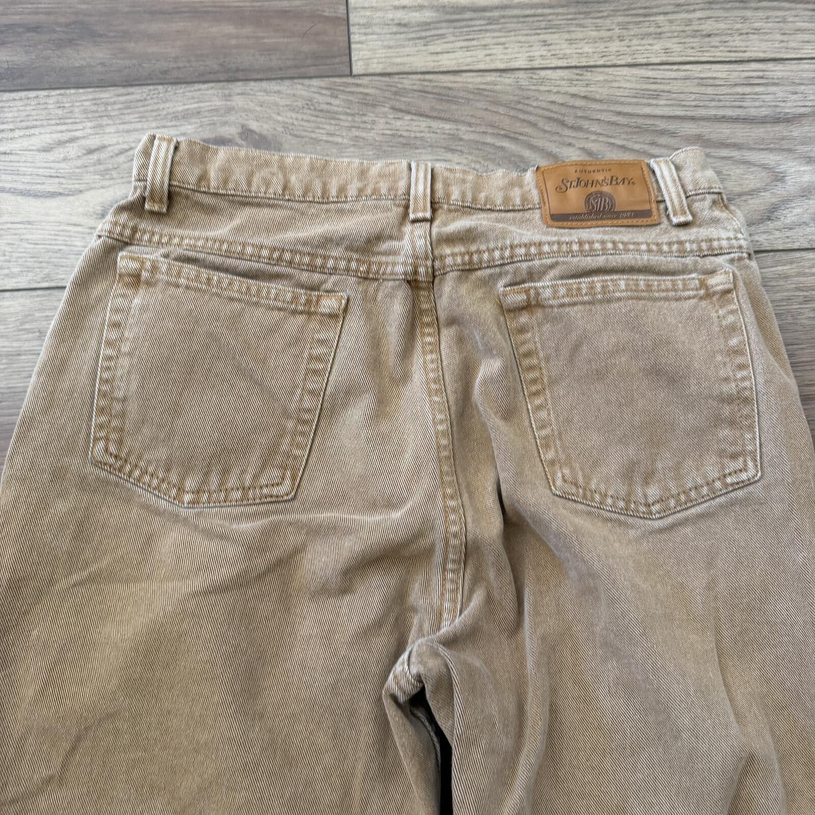 St. Johns Bay Vintage 90s St. John’s Bay Relaxed Fit Brown Denim Jeans 12 Size 34" / US 12 / IT 48 - 4 Thumbnail