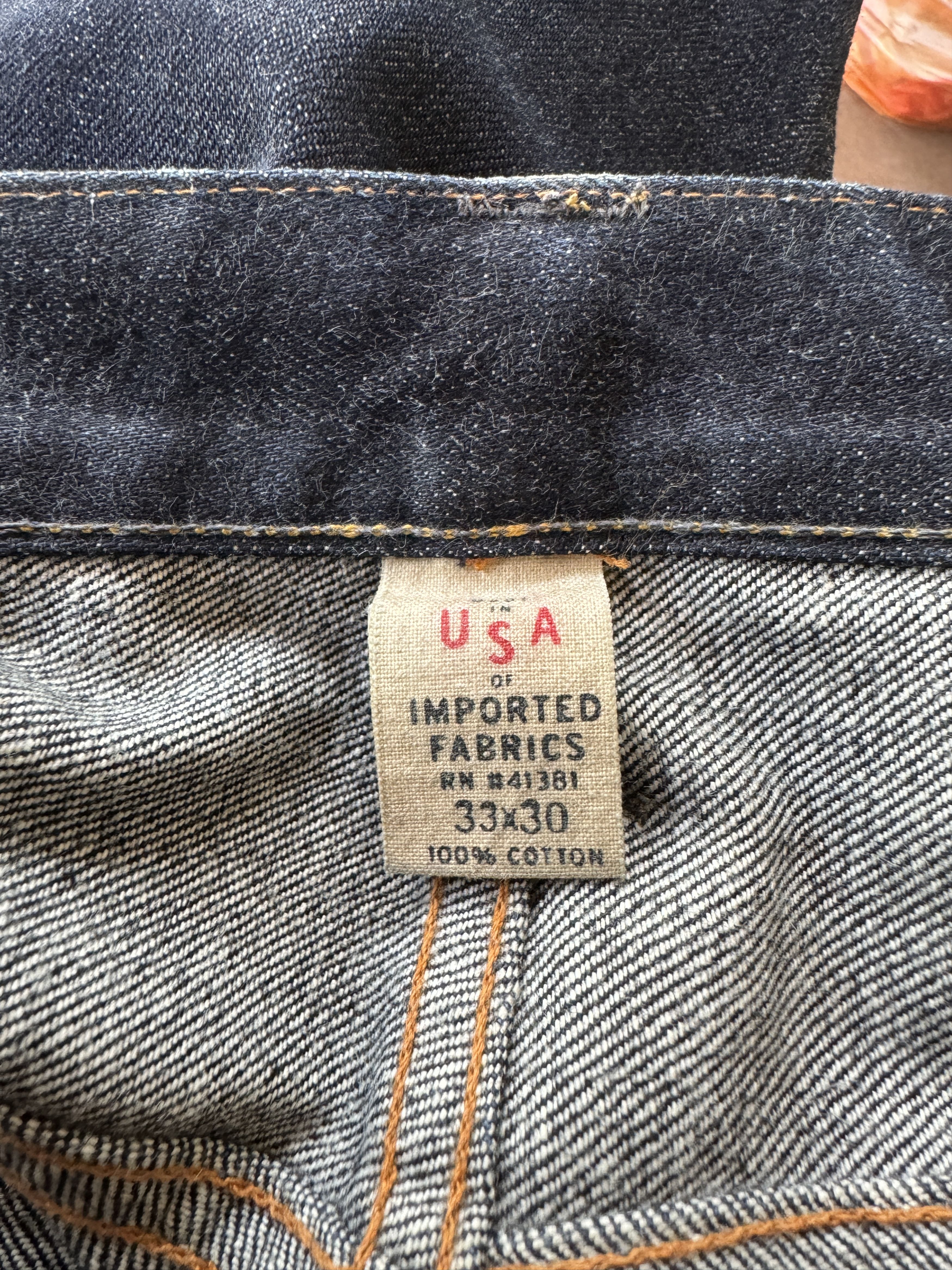 RRL Ralph Lauren RRL DOUBLE RL TYPE 21 SELVEDGE JEANS Size US 33 - 12 Thumbnail