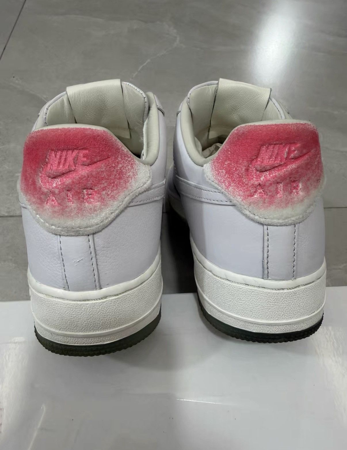 Nike Nike Air Force1"GOT 'EM"Peach Birthday Low Top Sneakers J34 Size US 9 / EU 42 - 8 Thumbnail