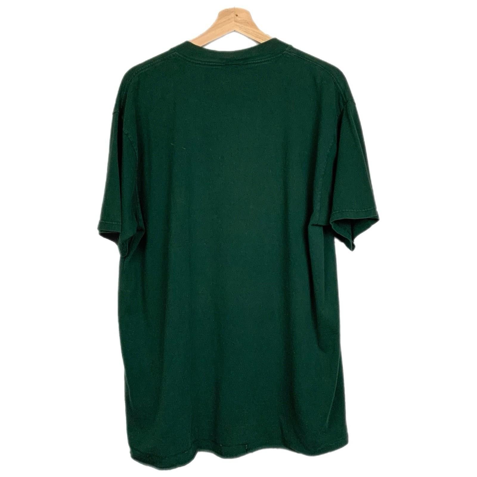 Logo 7 Vintage 90s Green Bay Packers NFL Football Green T Shirt XL Size US XL / EU 56 / 4 - 4 Thumbnail