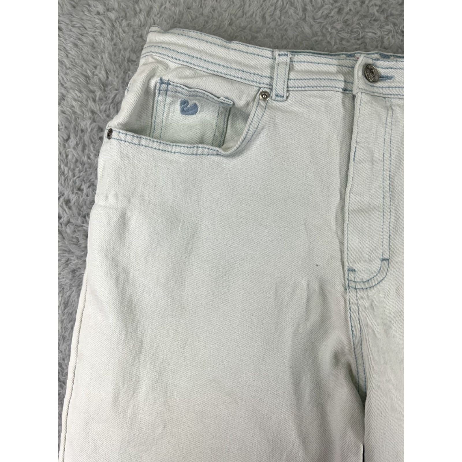 Gloria Vanderbilt VINTAGE Gloria Vanderbilt Jeans Womens 14 Blue Denim Acid Wash Straight High Rise Adult Regular 14 Blue Womens Size 36" / US 14 / IT 50 - 7 Thumbnail