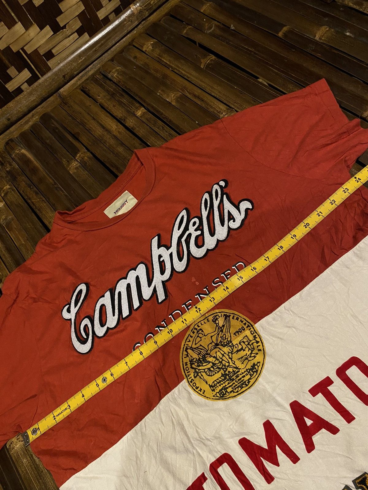 MOUSSY VINTAGE MOUSSY CAMPBELLS TSHIRT Size US XL / EU 56 / 4 - 11 Thumbnail