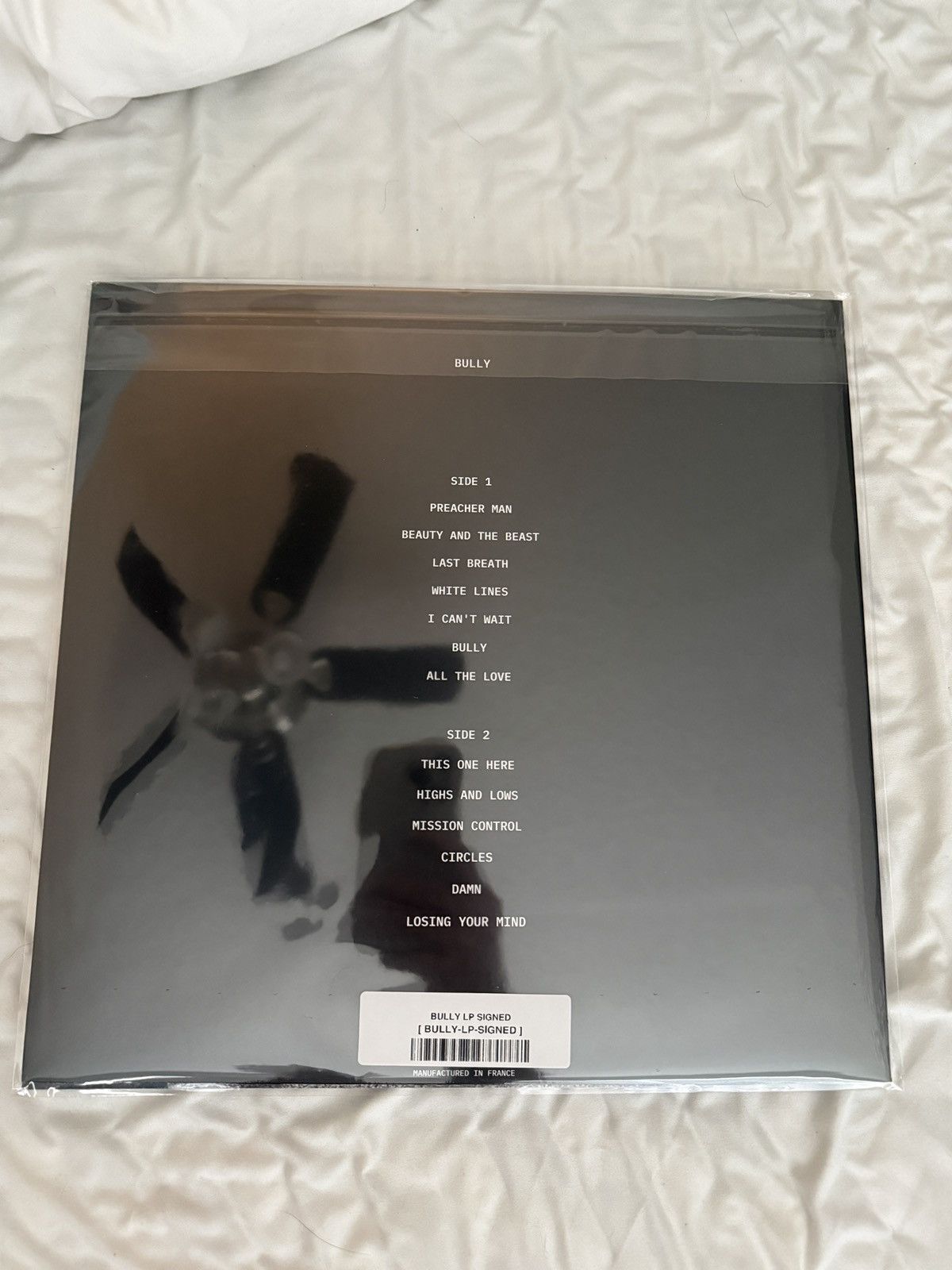 Yeezy Yeezy Bully Vinyl Signed by Ye Alt Tracklist Kanye West Size ONE SIZE - 2 Thumbnail