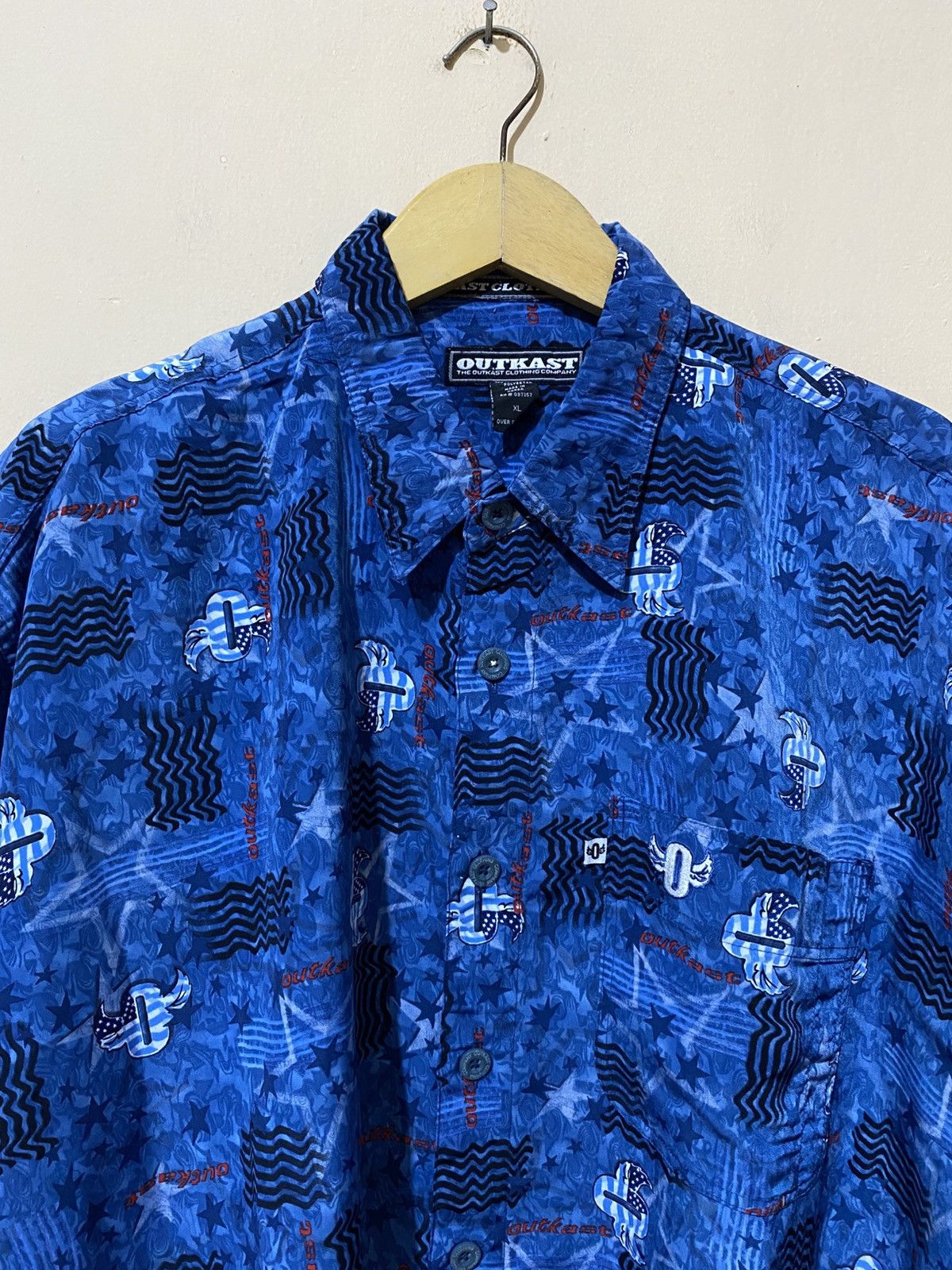 Rap Tees Vintage Outkast Rap All Over Print Shirt Size US XL / EU 56 / 4 - 3 Thumbnail