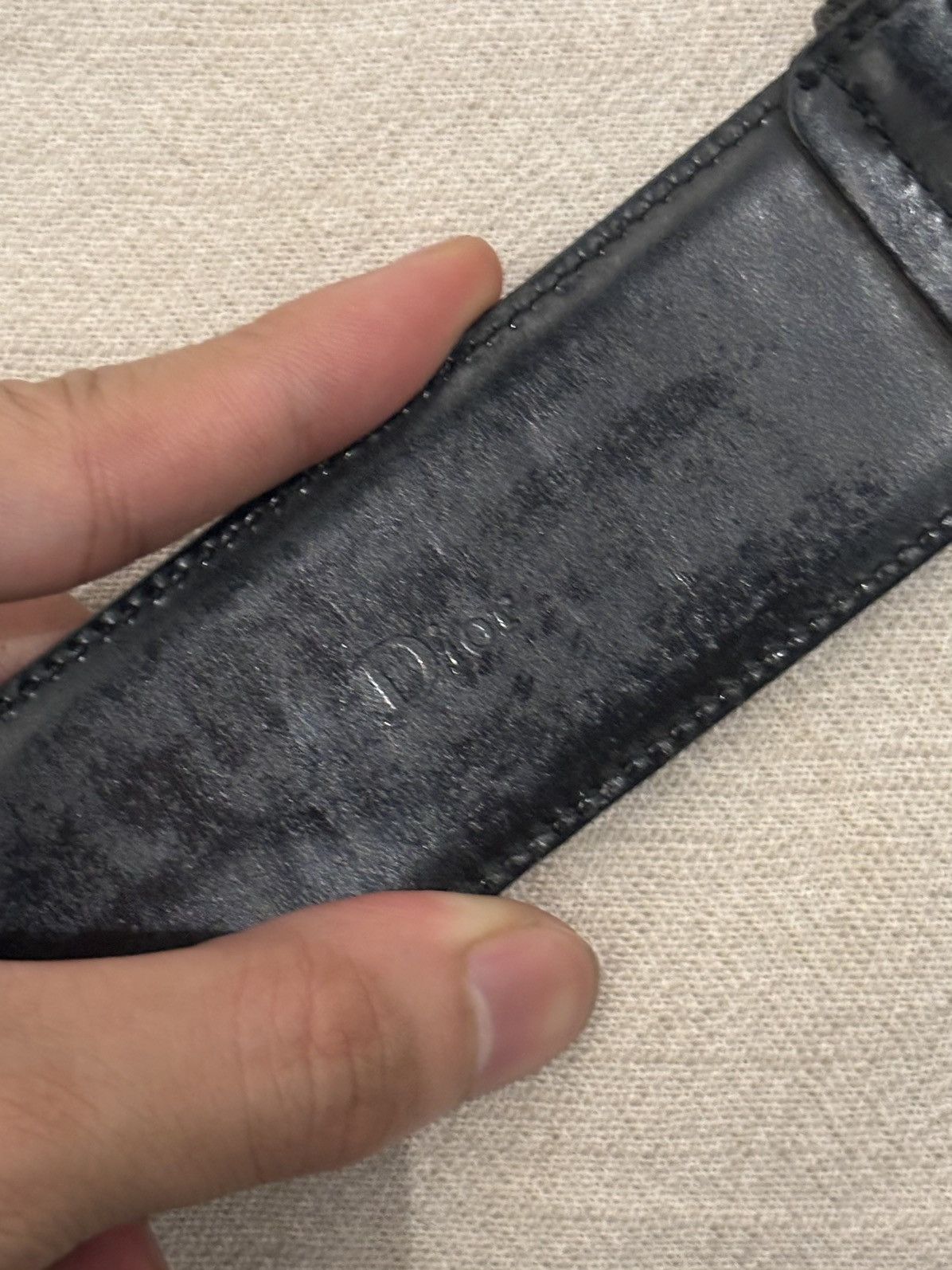 Dior Dior Homme | 00’s Minimalist Belt Size ONE SIZE - 6 Thumbnail