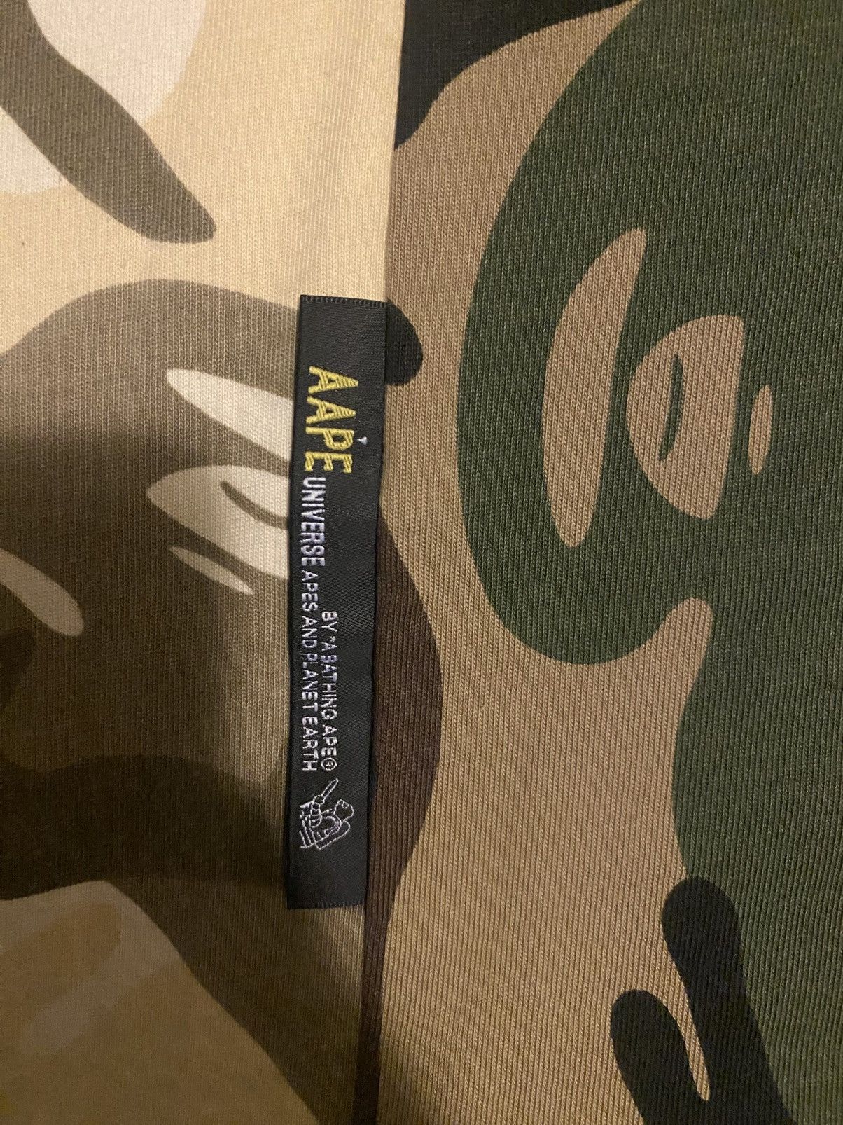Aape AAPE Camo embroidered tee Size US M / EU 48-50 / 2 - 3 Thumbnail