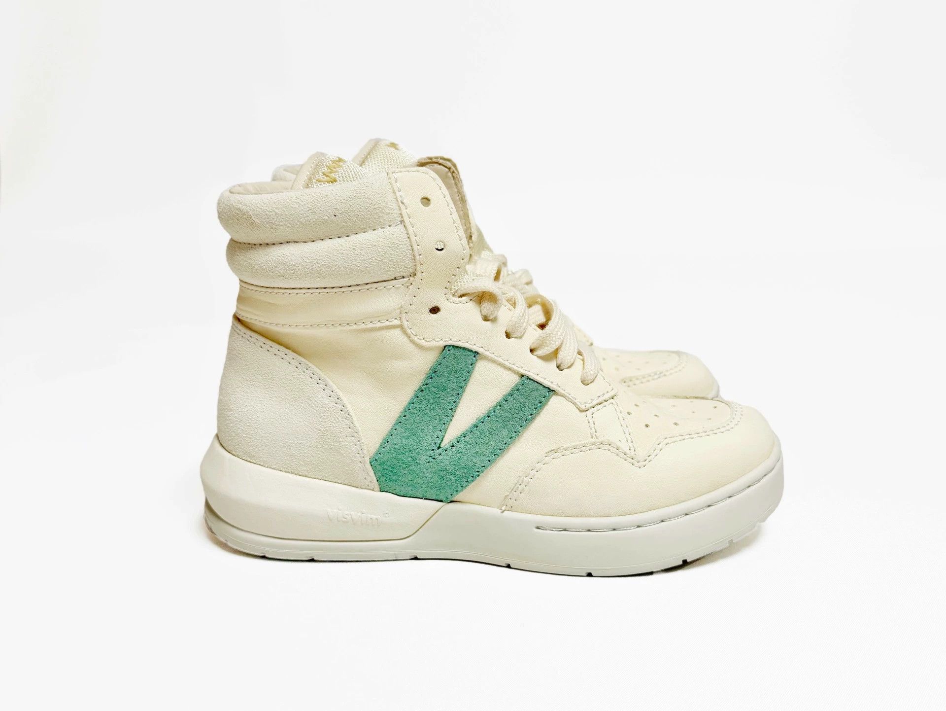 Visvim Visvim WMV CHAMBERLAIN HI W Women's Lt. Green/ivory Size US 6 / IT 36 - 2 Thumbnail