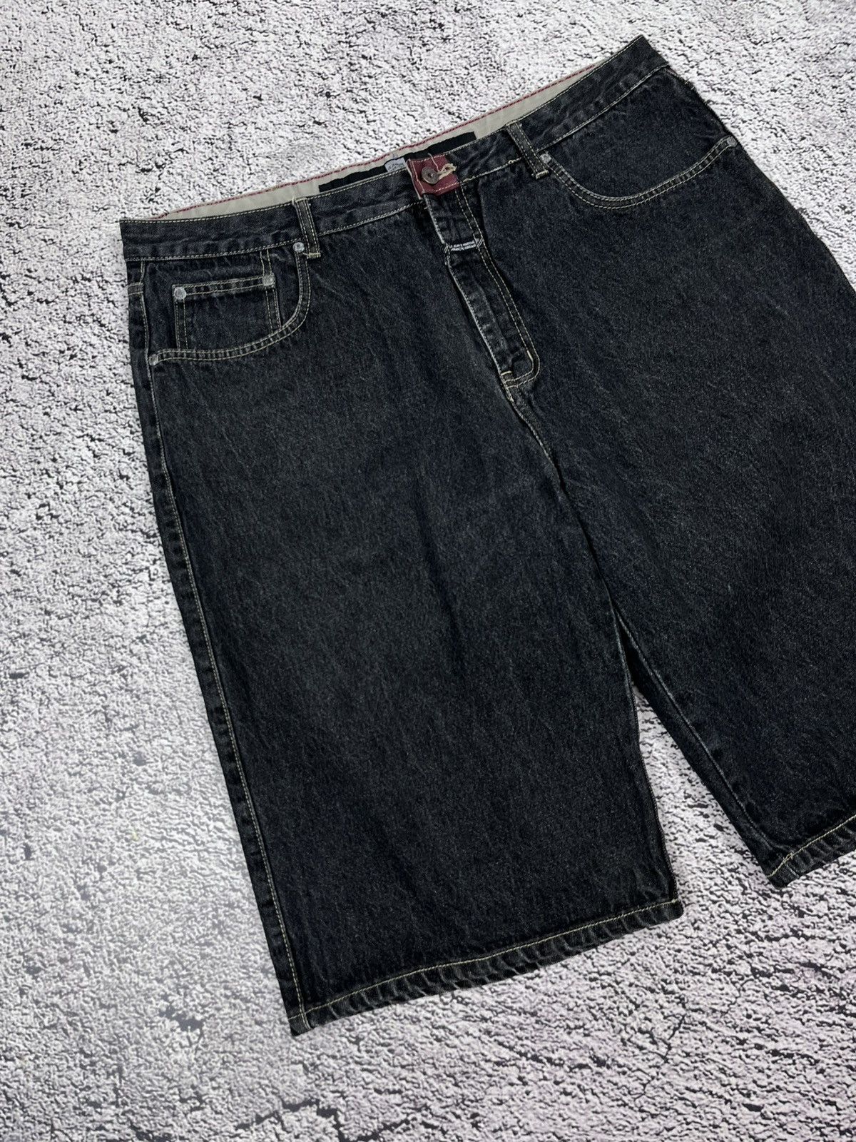 Marithe + Francois Girbaud Vintage 90s Marithe Francois Girbaud Baggy Shorts 38 Size US 38 / EU 54 - 3 Thumbnail