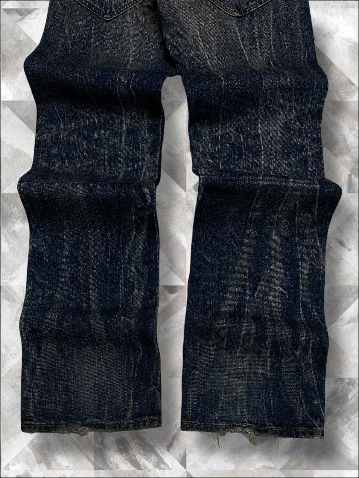 Levi's Vintage Clothing Vintage 1990s Designer Levis 502 Distressed Regular Denim Size US 28 / EU 44 - 12 Thumbnail