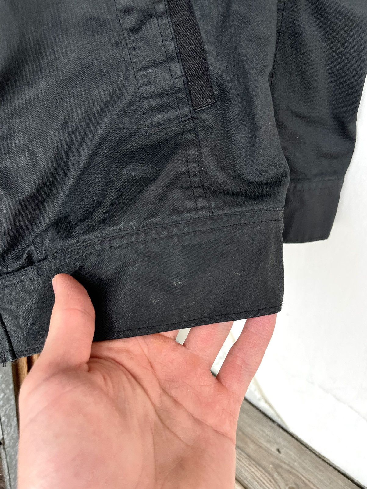 Oakley Vintage Y2K Oakley Metal Logo Avant Garde Military Jacket Size US L / EU 52-54 / 3 - 12 Thumbnail