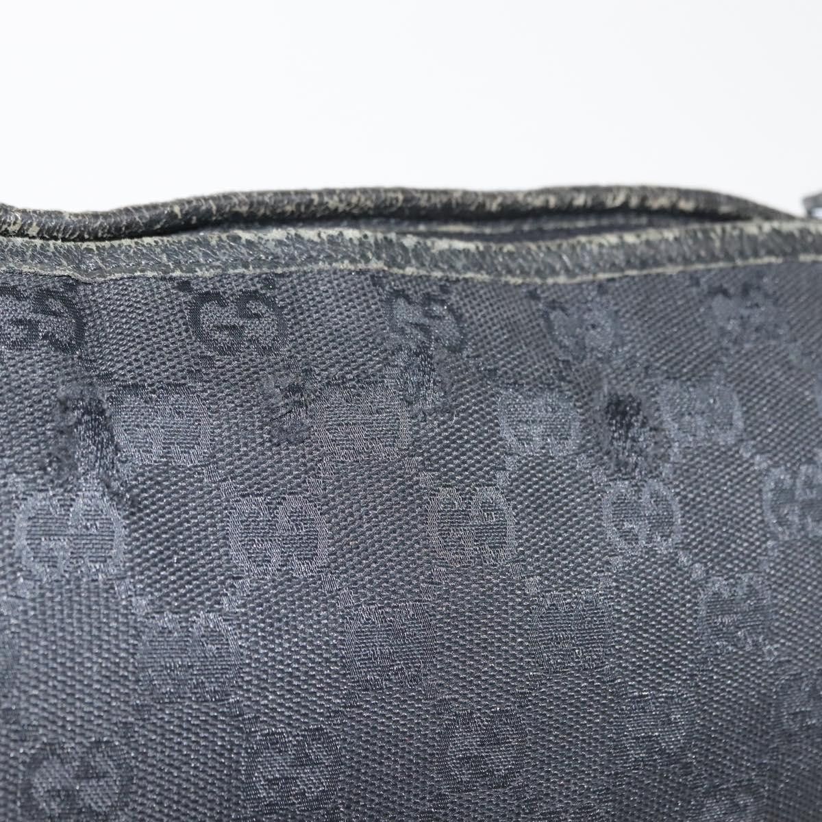 Gucci GUCCI GG Canvas Abbey Shoulder Bag Black Gold Size ONE SIZE - 4 Thumbnail