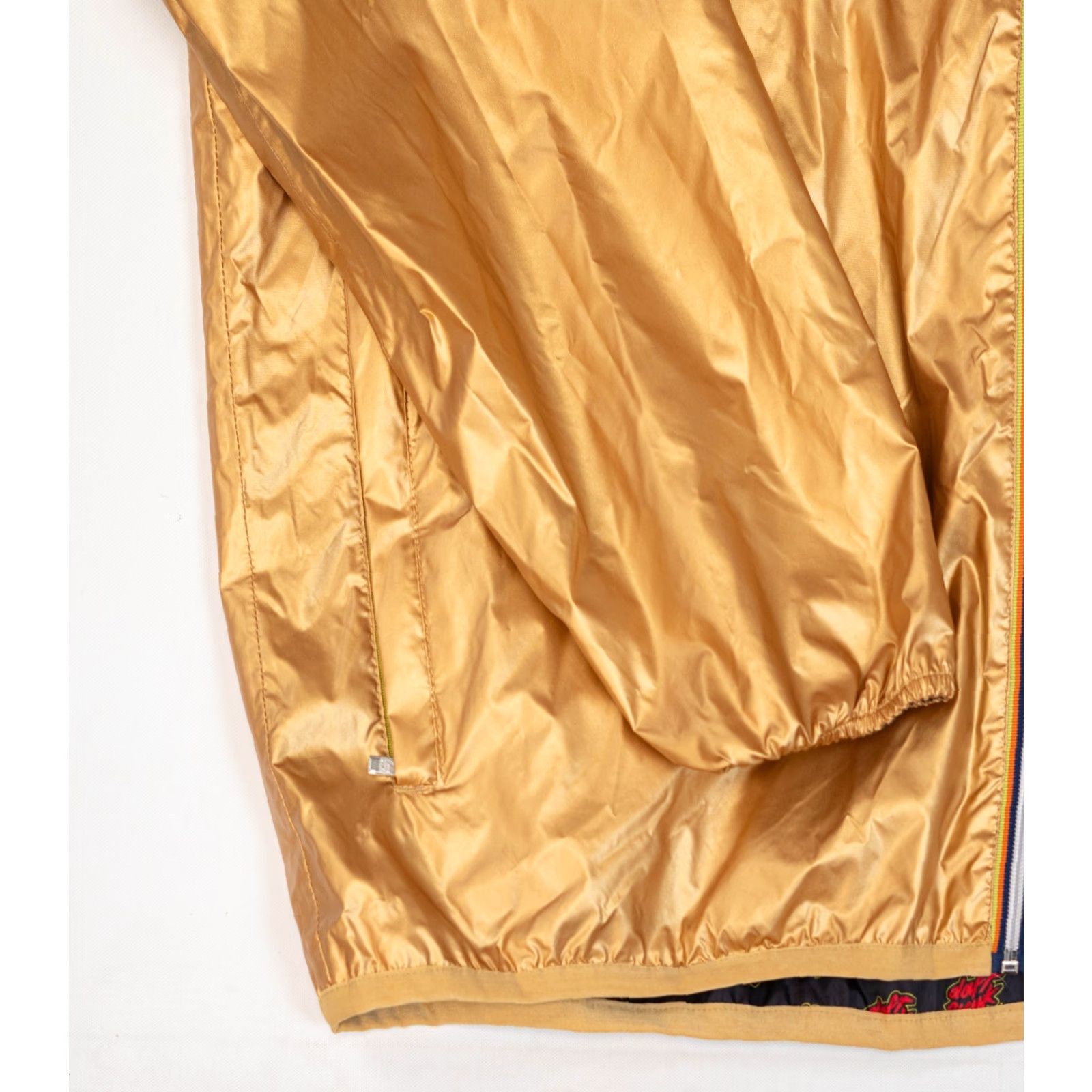 Vintage VINTAGE Daft Punk Jacket Gold Men XL K.WAY 3-in-1 Reversible Promo Limited Edition Size US XL / EU 56 / 4 - 7 Thumbnail