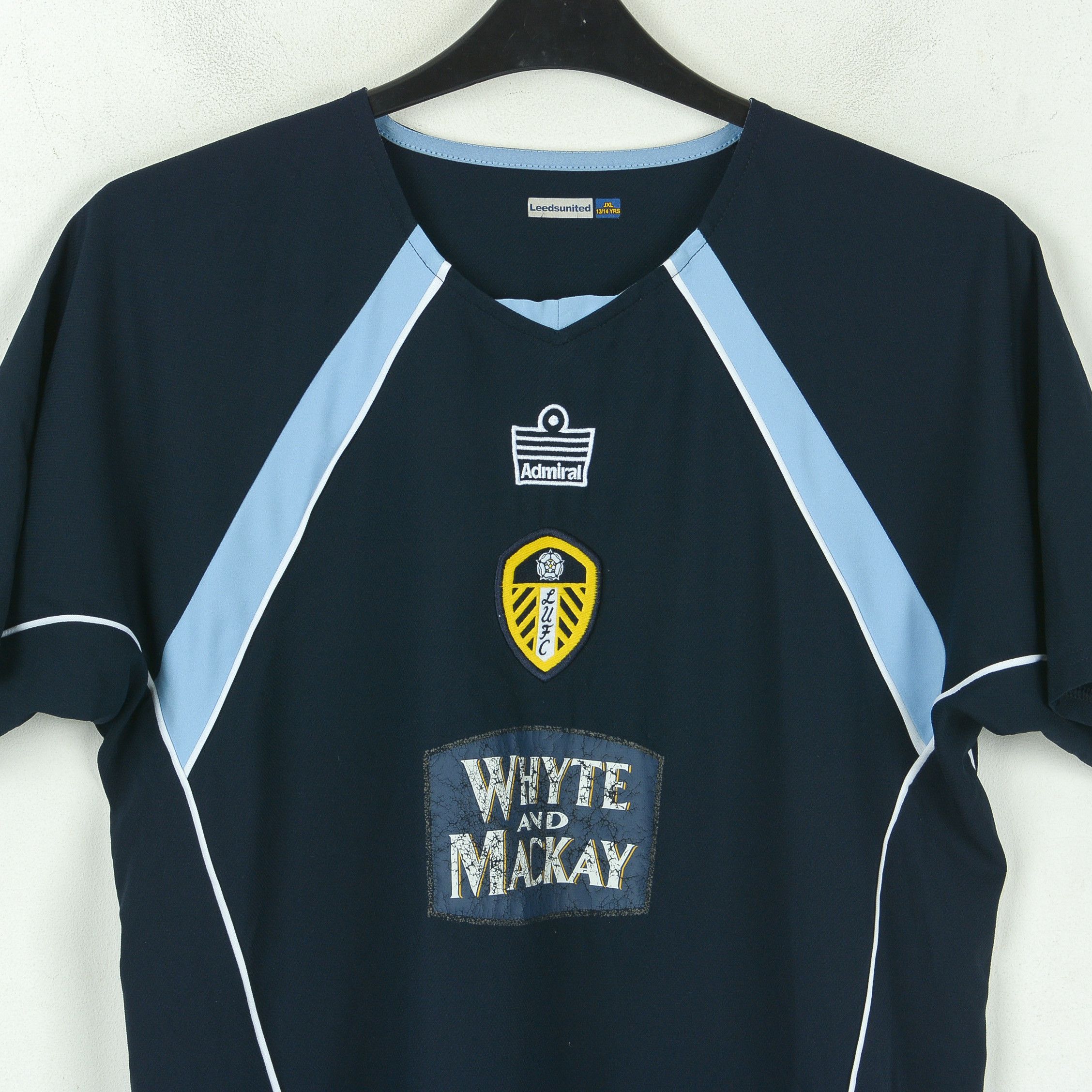 Other Leeds United Admiral Youth XL 13/14 YRS Away Shirt 2005 2006 Size US XXS / EU 40 - 2 Thumbnail