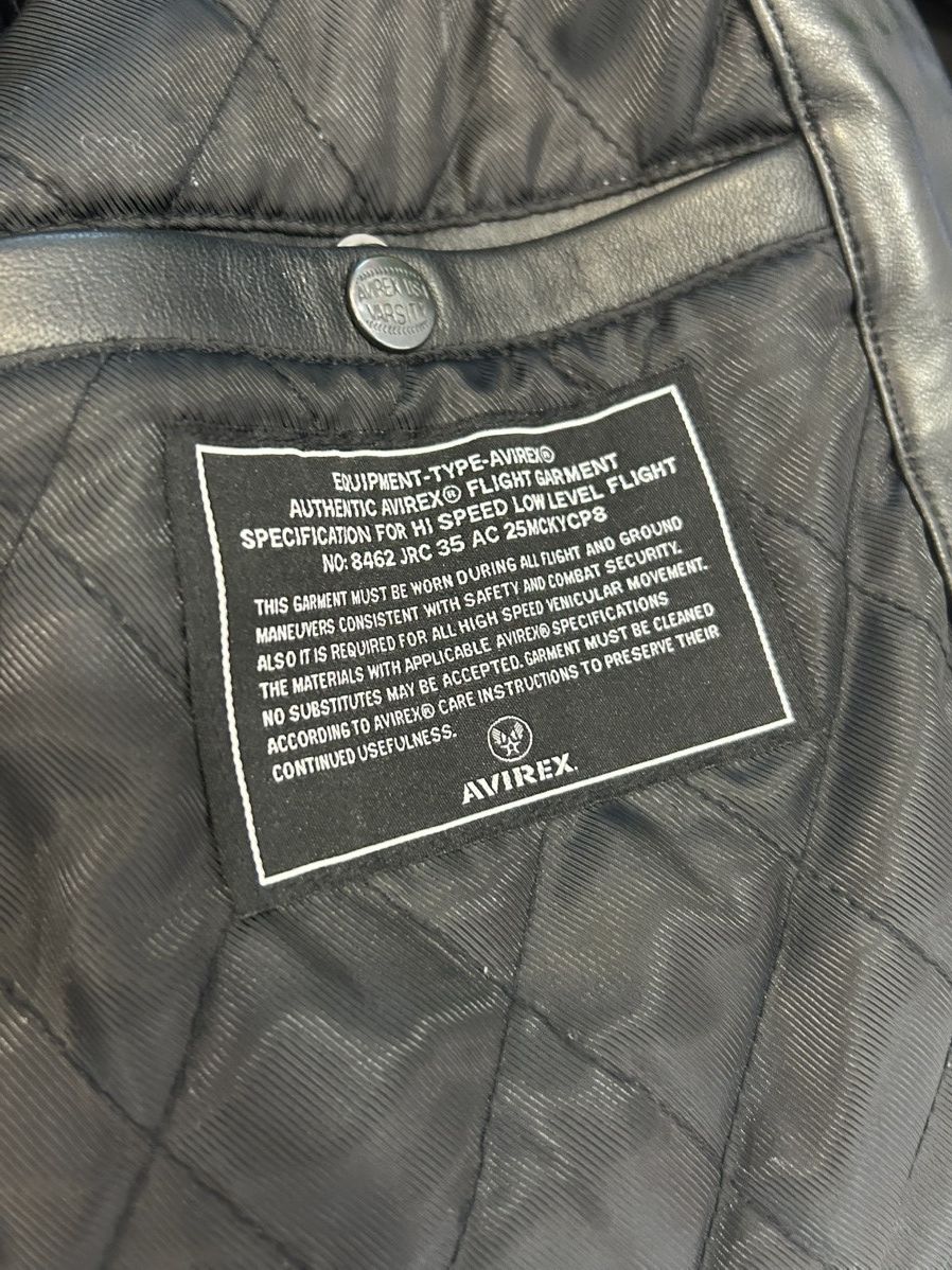 Avirex Avirex Leather Basketball Varsity Jacket Size US XXL / EU 58 / 5 - 10 Thumbnail