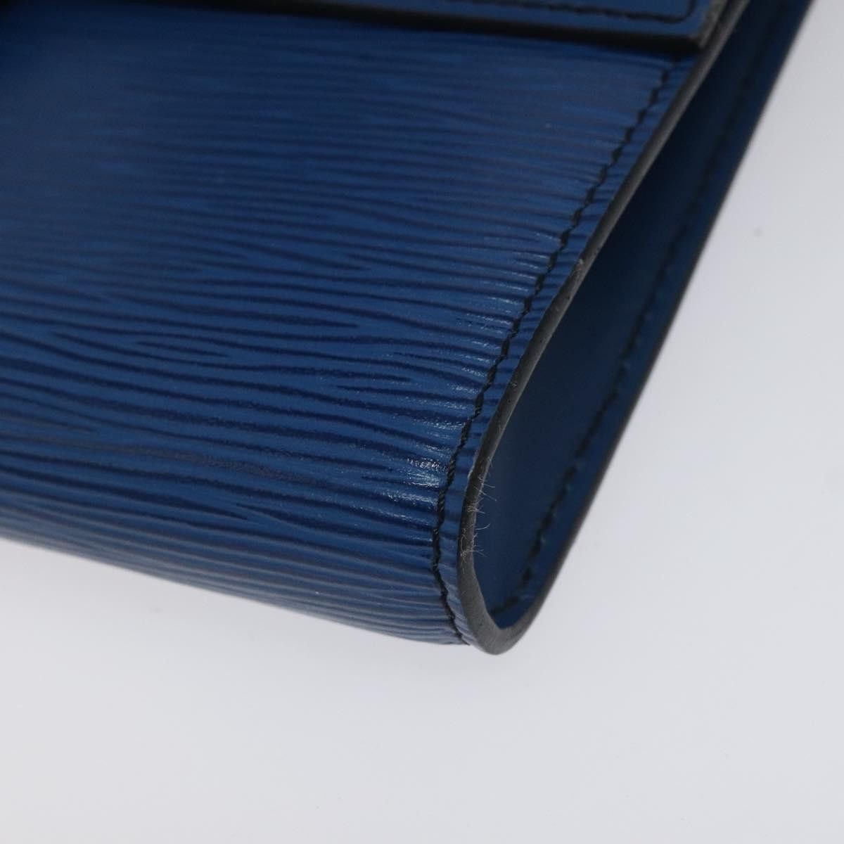 Louis Vuitton LOUIS VUITTON Epi Pochette Arche Shoulder Bag Blue M52575 Size ONE SIZE - 10 Thumbnail