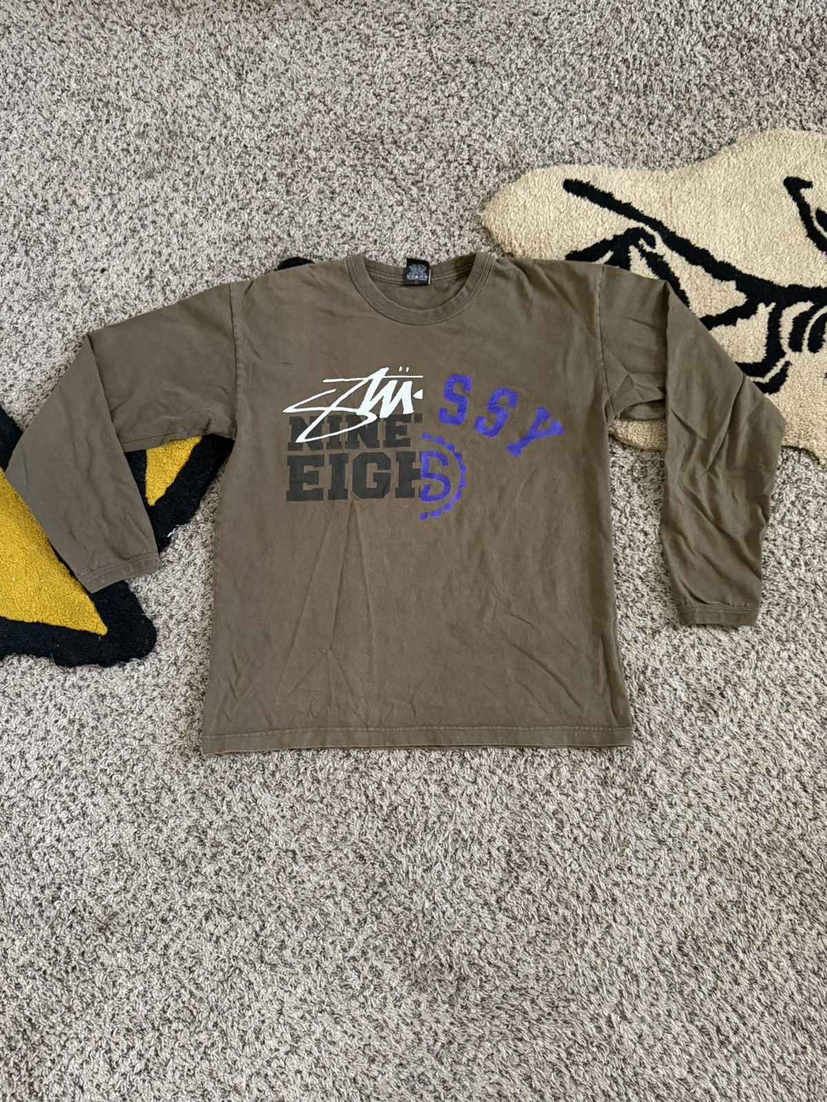Stussy 2000’s Vintage Stussy Long Sleeve Size US M / EU 48-50 / 2 - 1 Thumbnail
