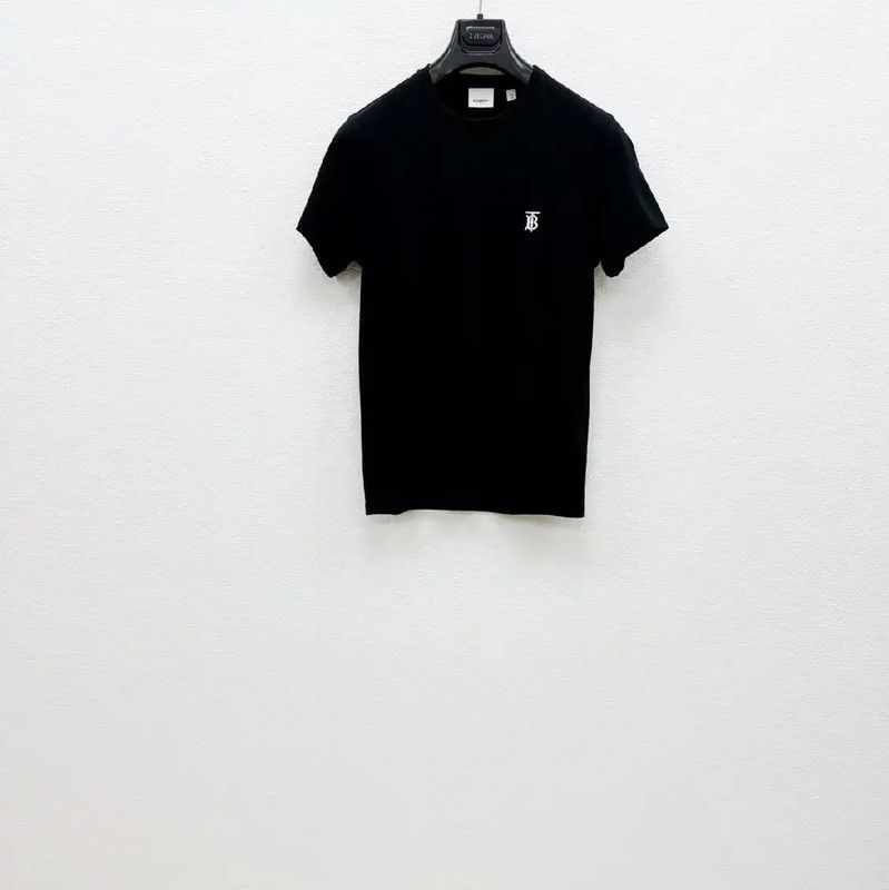 Burberry Burberry Black Cotton Short Sleeve T-Shirt Size US XS / EU 42 / 0 - 1 Thumbnail