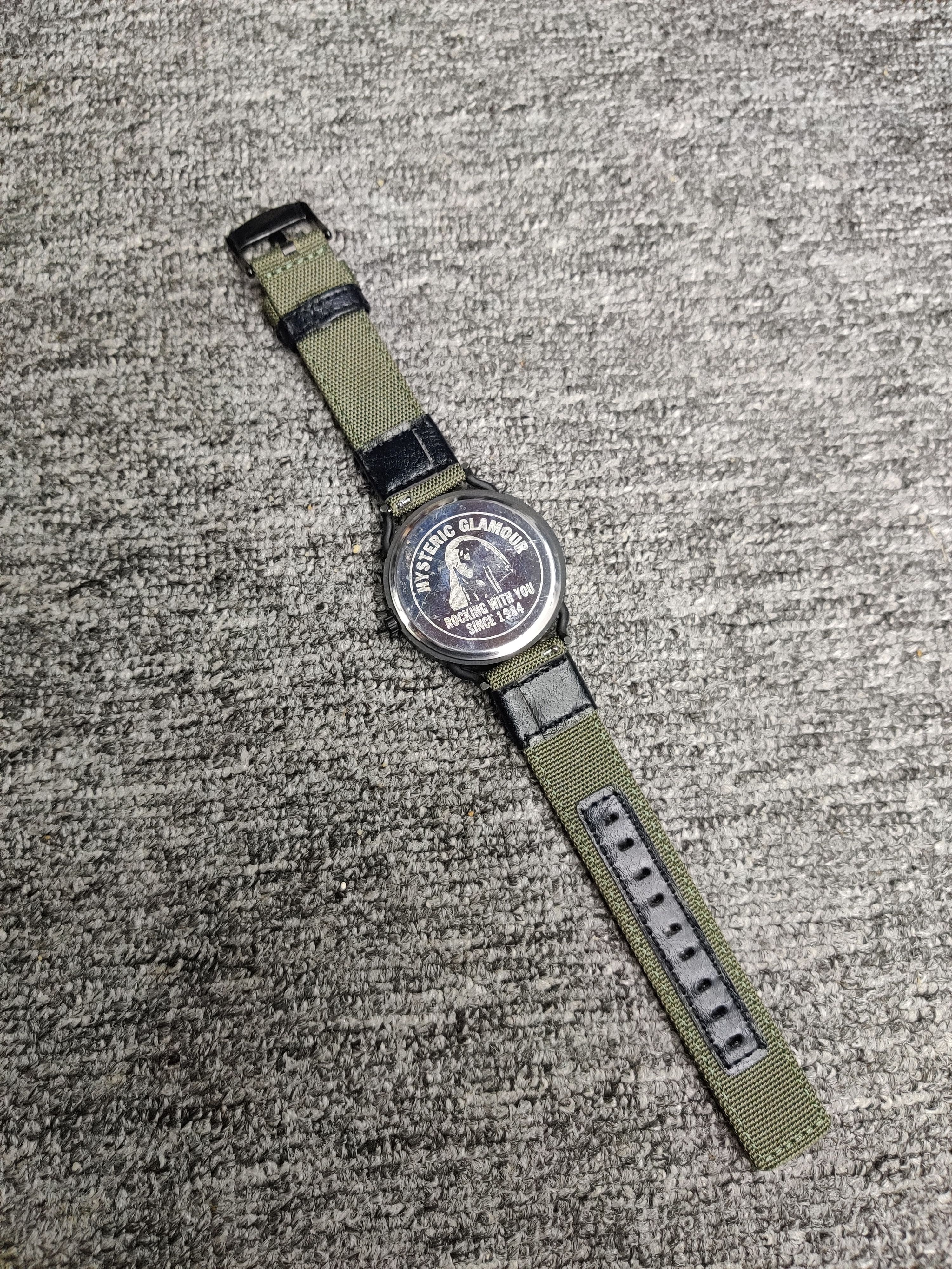 Hysteric Glamour Hysteric Glamour Military Green Watch Size ONE SIZE - 3 Thumbnail