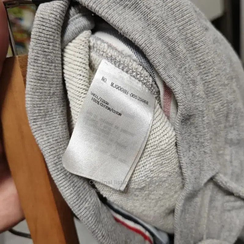Thom Browne Thom Browne Men's Gray Cotton Sweatpants . Size US 26 / EU 42 - 4 Thumbnail