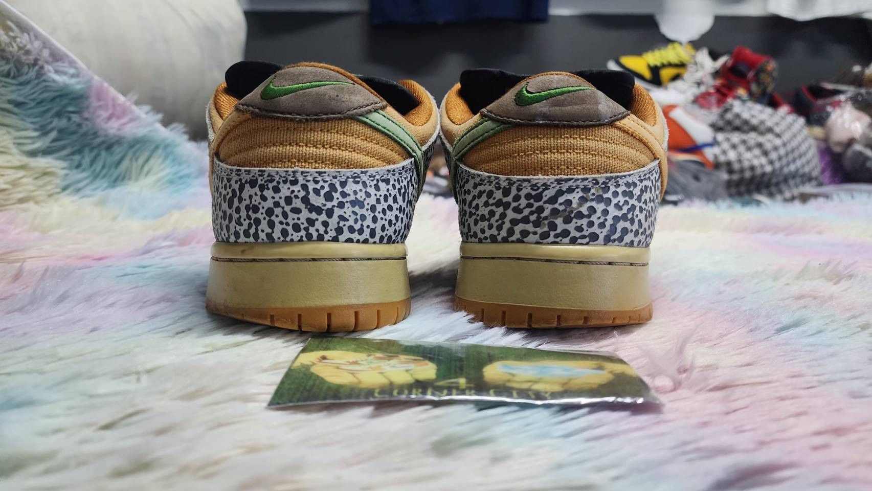 Nike Nike Sb Dunk Low Safari Size US 9 / EU 42 - 5 Thumbnail
