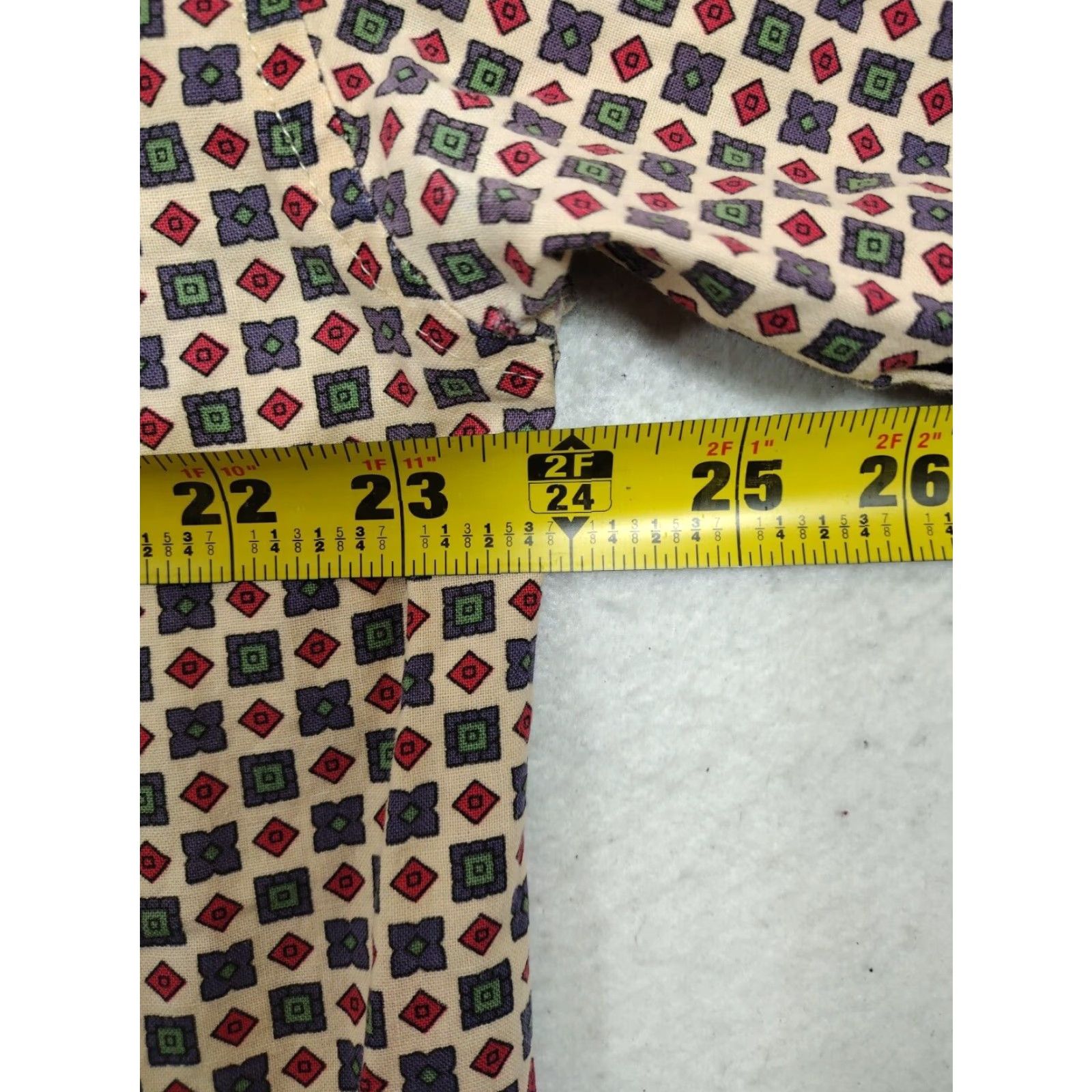 Wrangler WRANGLER Button Up Geometric Shirt Mens XL Long Sleeve Collared Casual Multicolor Western Size US XL / EU 56 / 4 - 7 Thumbnail