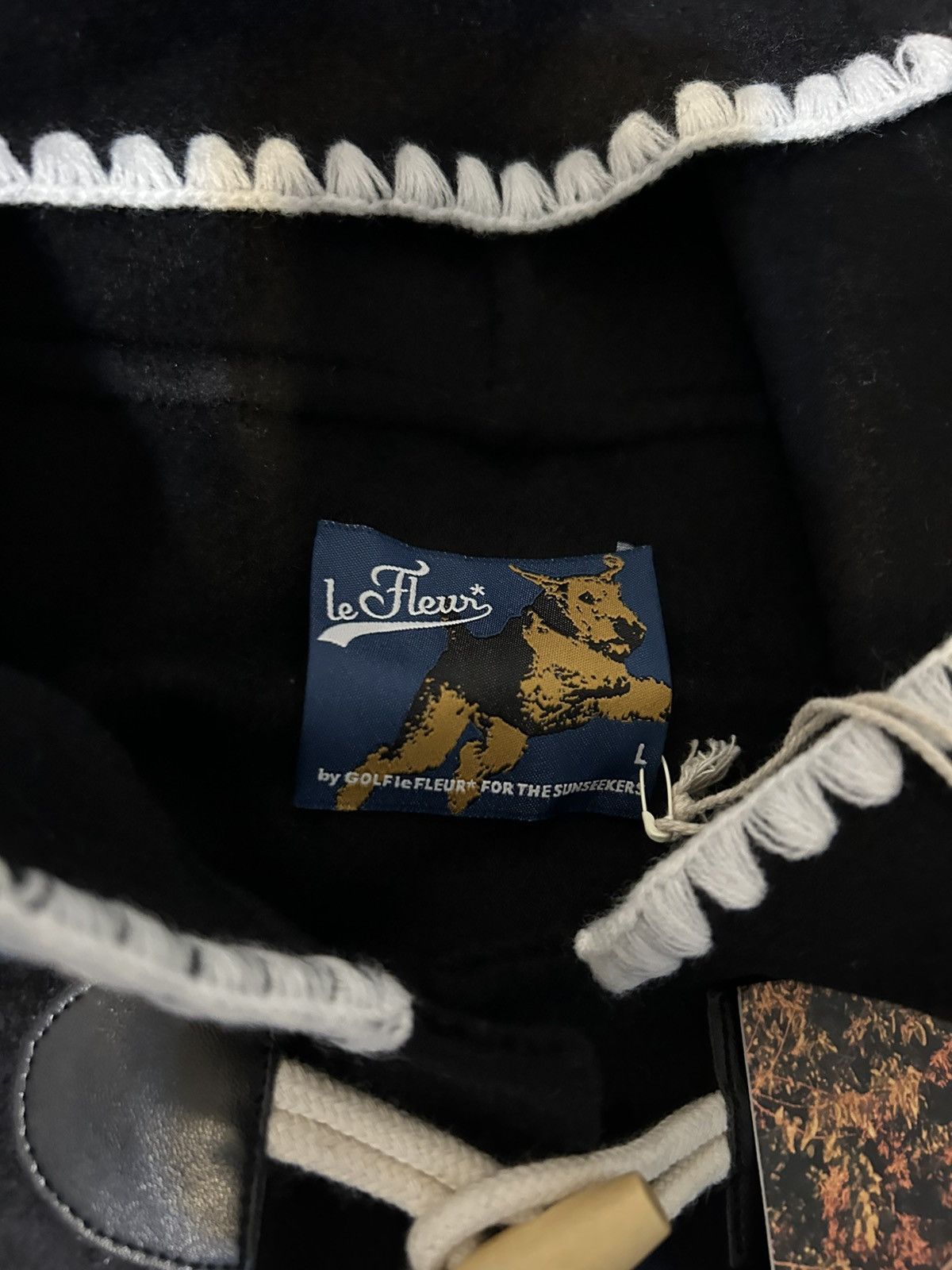 Golf le Fleur Golf Le Fleur Blanket Jacket Black Large Size US L / EU 52-54 / 3 - 5 Thumbnail