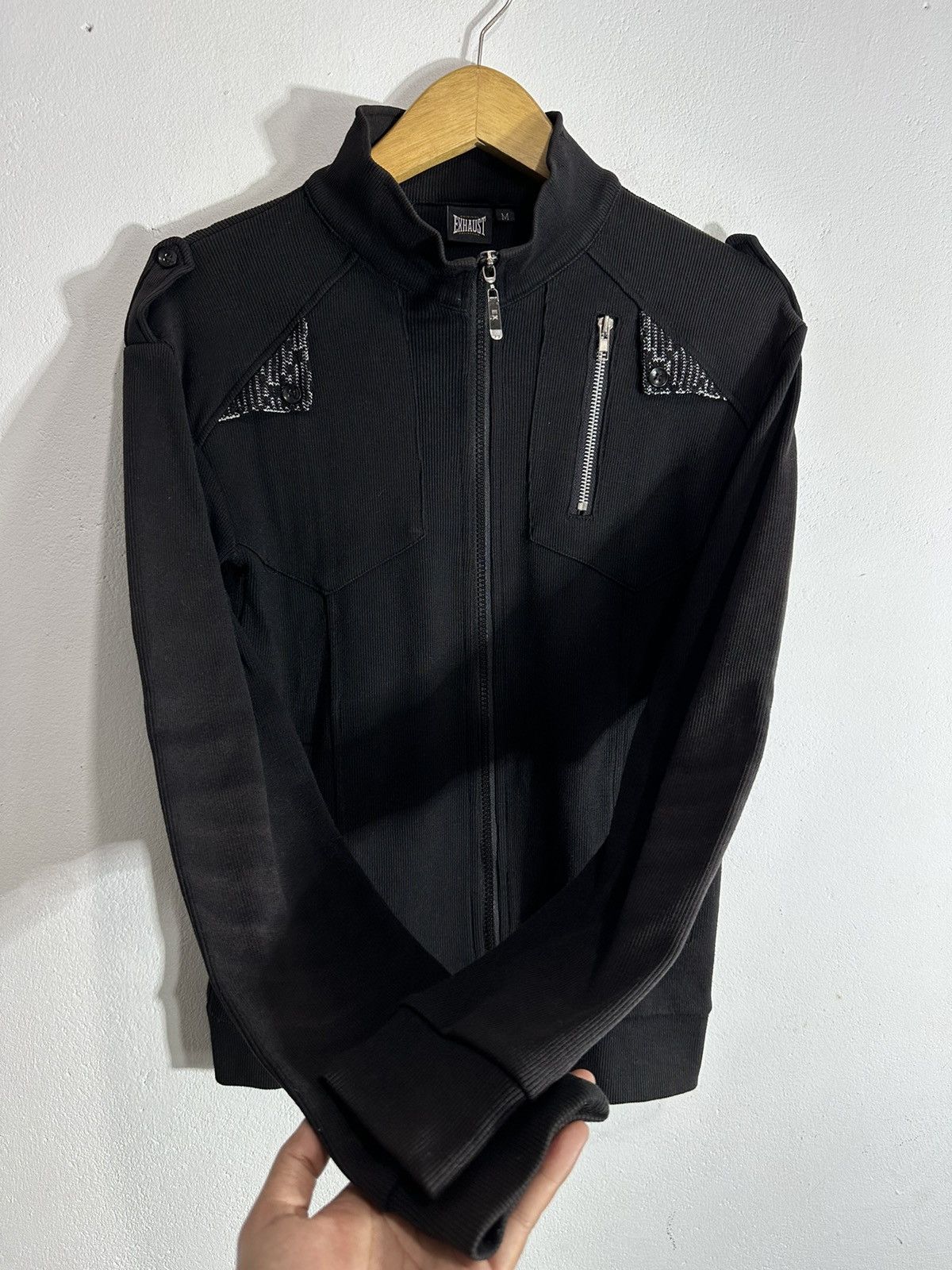 Le Grande Bleu (L.G.B.) FADED GOTHIC WESTERN ZIPPER EXHAUST RAF SIMONS LGB STYLE Size US XXS / EU 40 - 5 Thumbnail