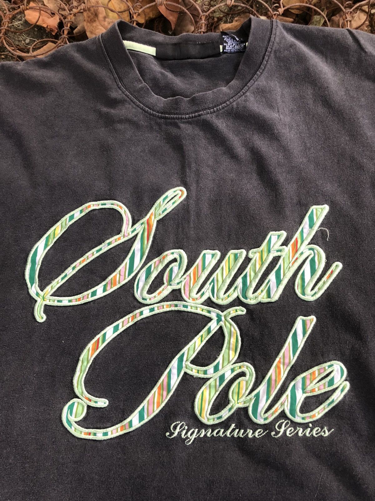 Southpole × Vintage Vintage Y2K Embroidery South Pole Signature Series Baggy Tee Size US XL / EU 56 / 4 - 4 Thumbnail